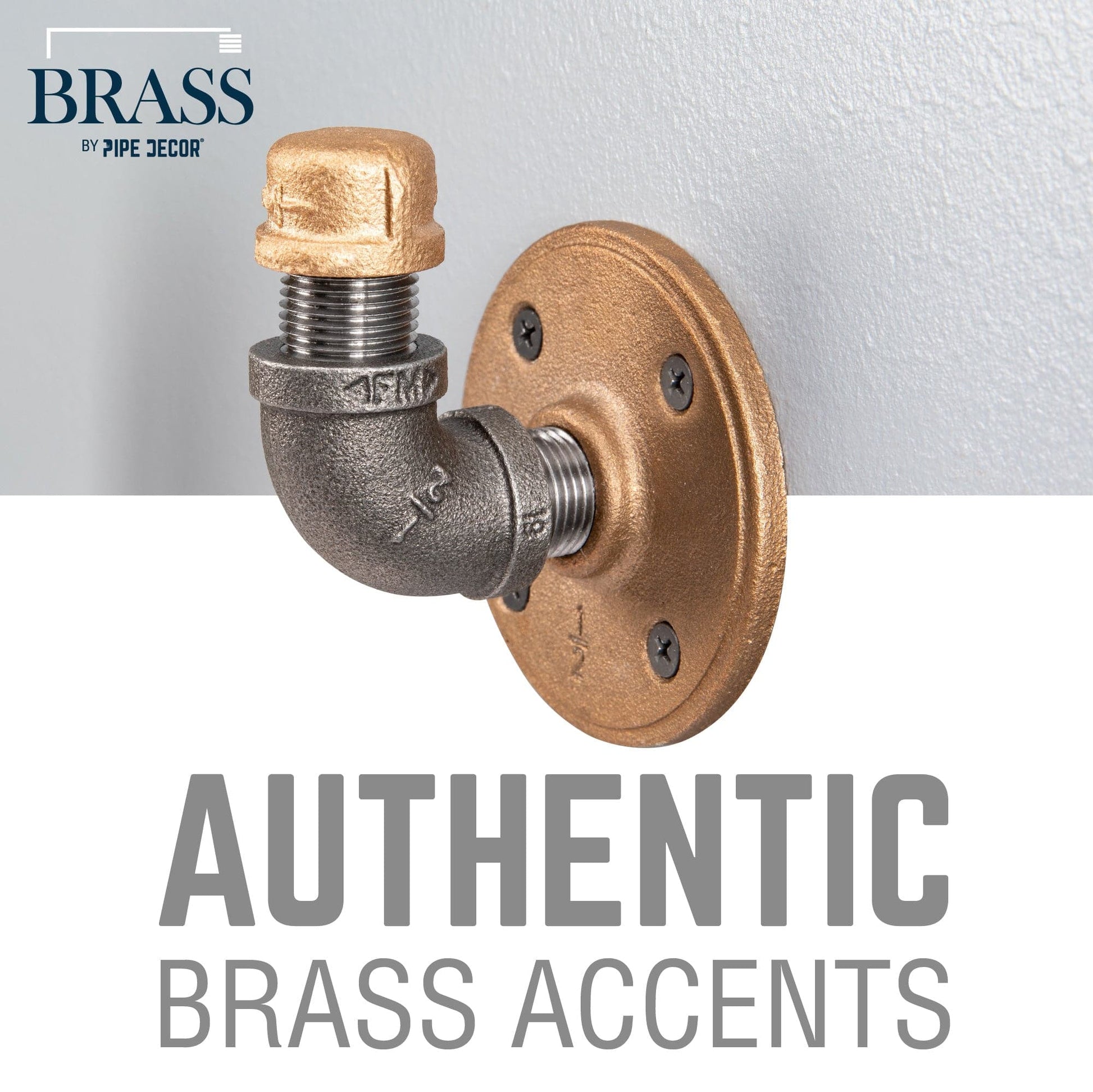 3/4 in. Red Brass Flange