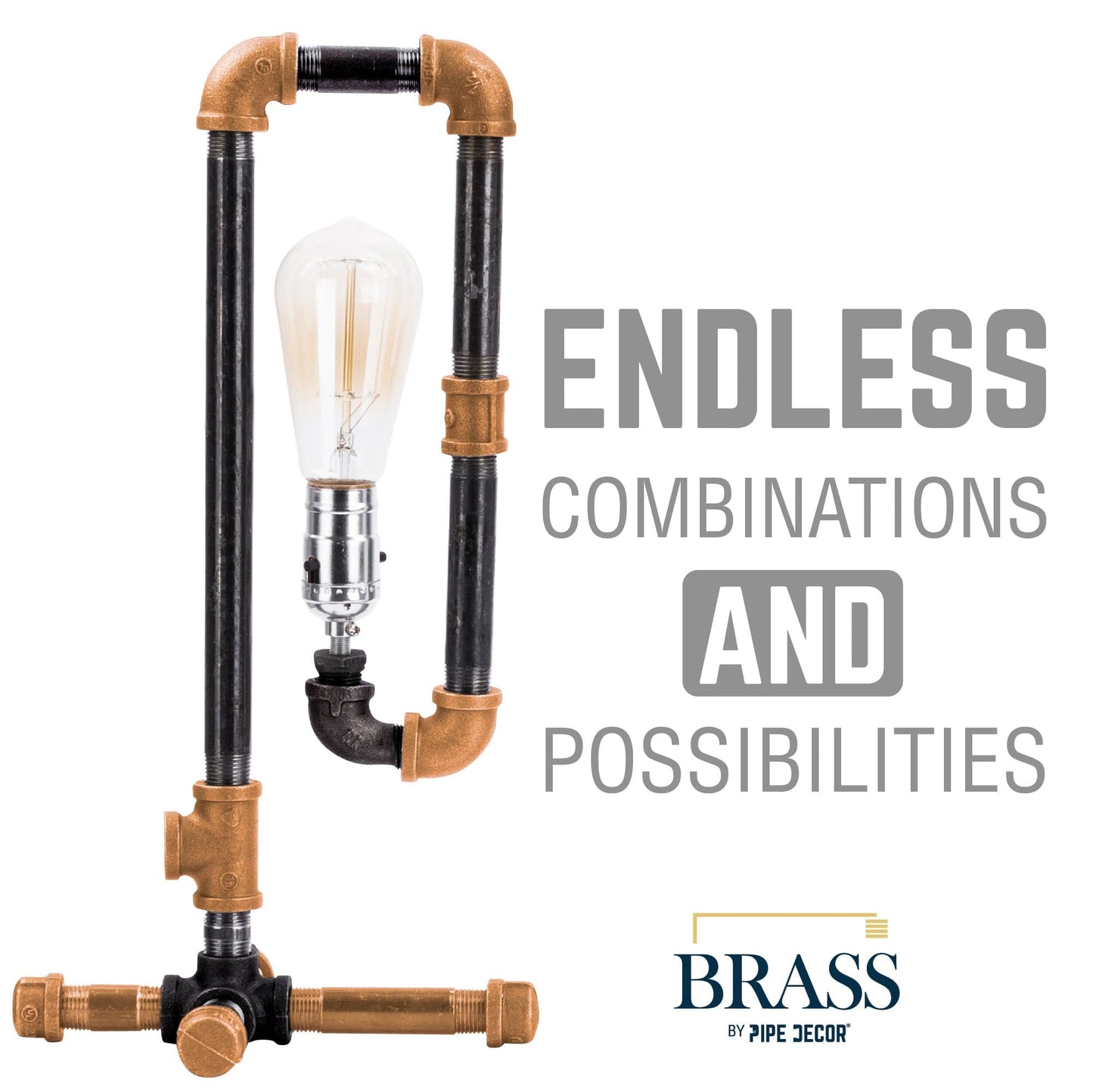 3/4 in. Red Brass Tee