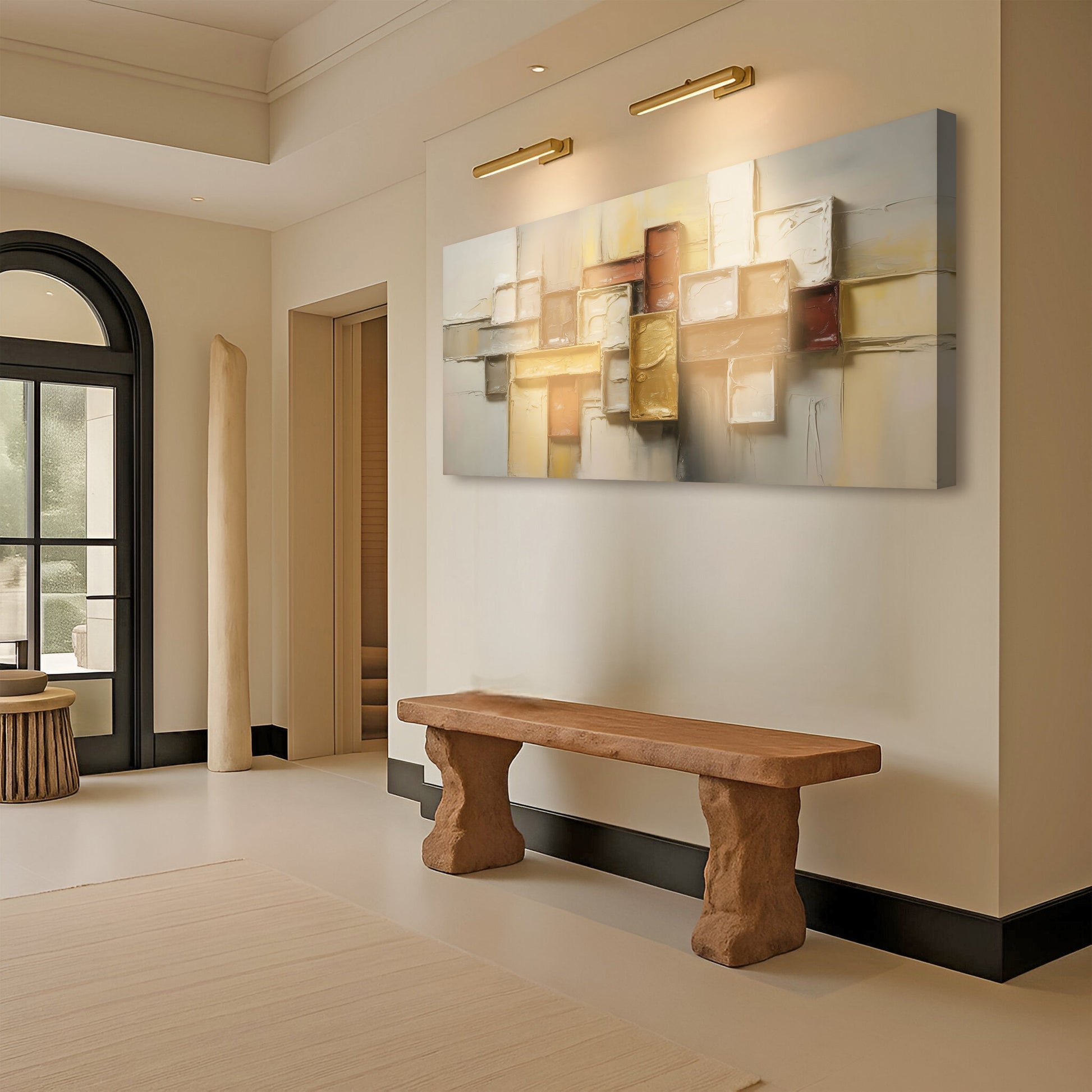 Shape Pattern Minimalist Abstract Wall Art