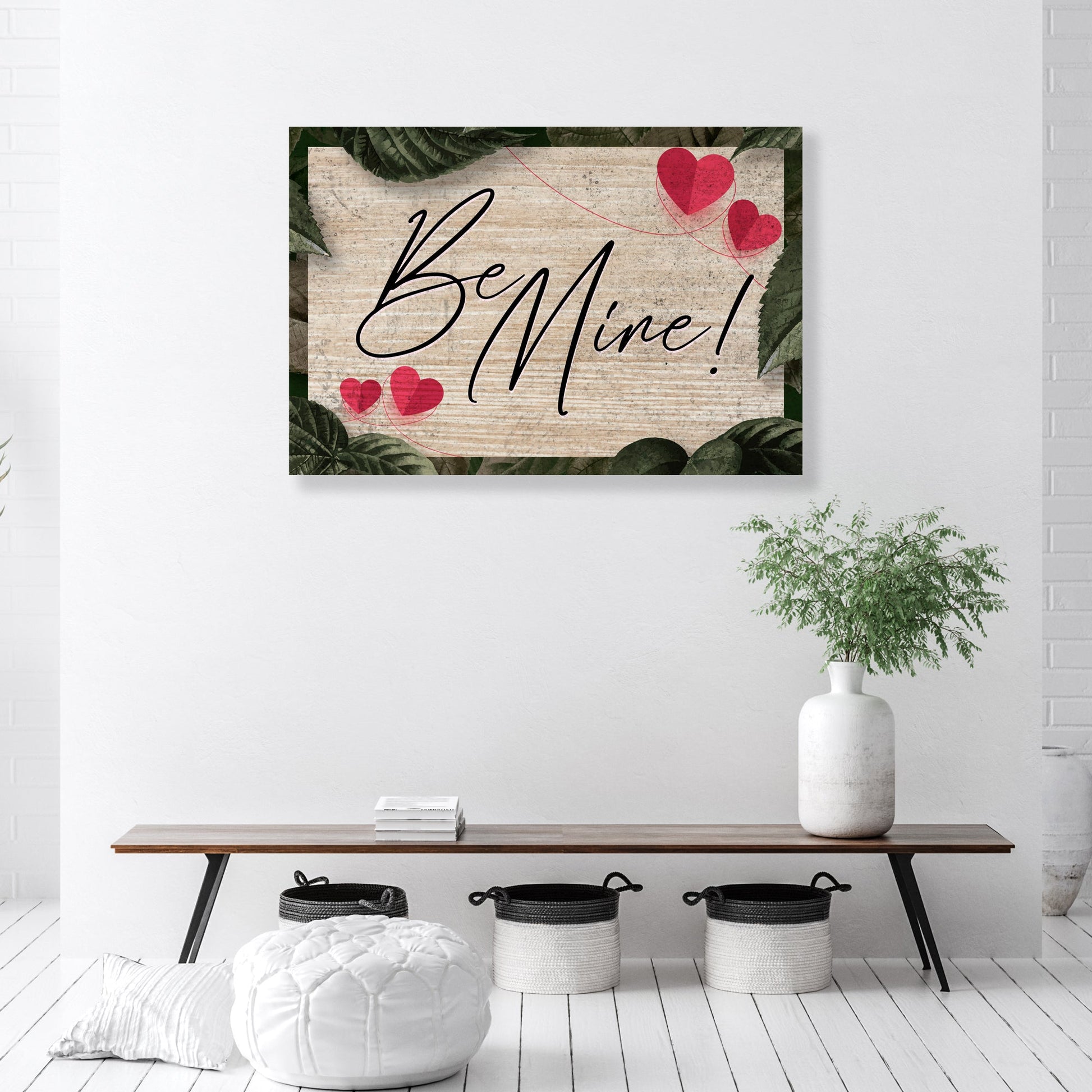 Rustic Valentine Saying Sign III