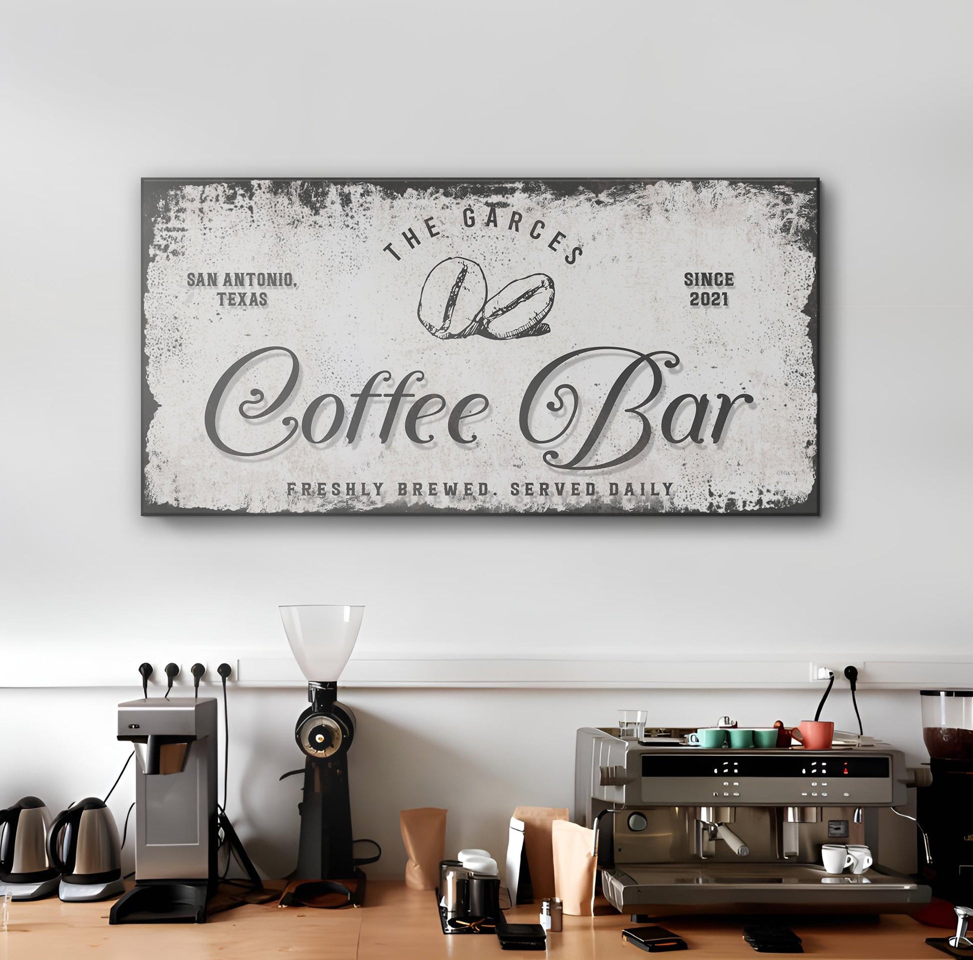 Coffee Bar Sign IV