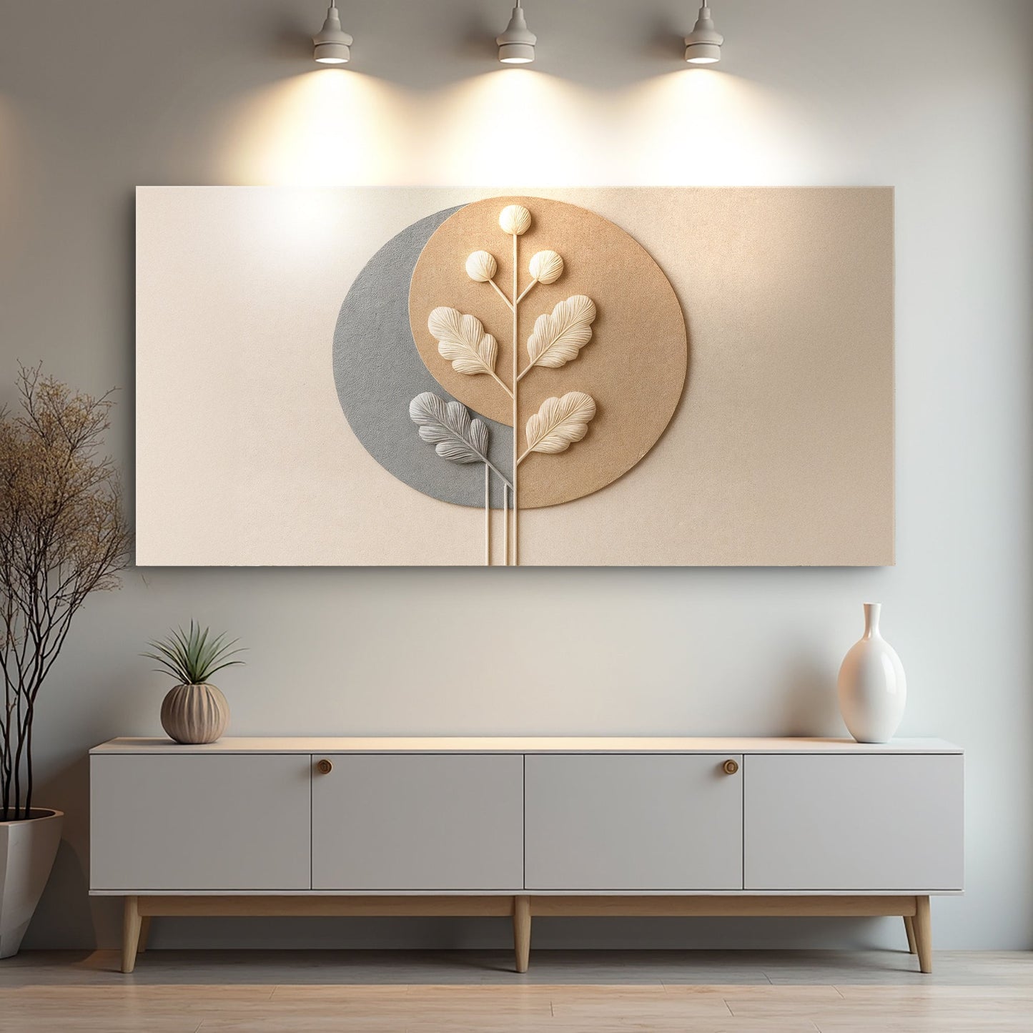 Modern Abstract Minimalist Wall Art XII