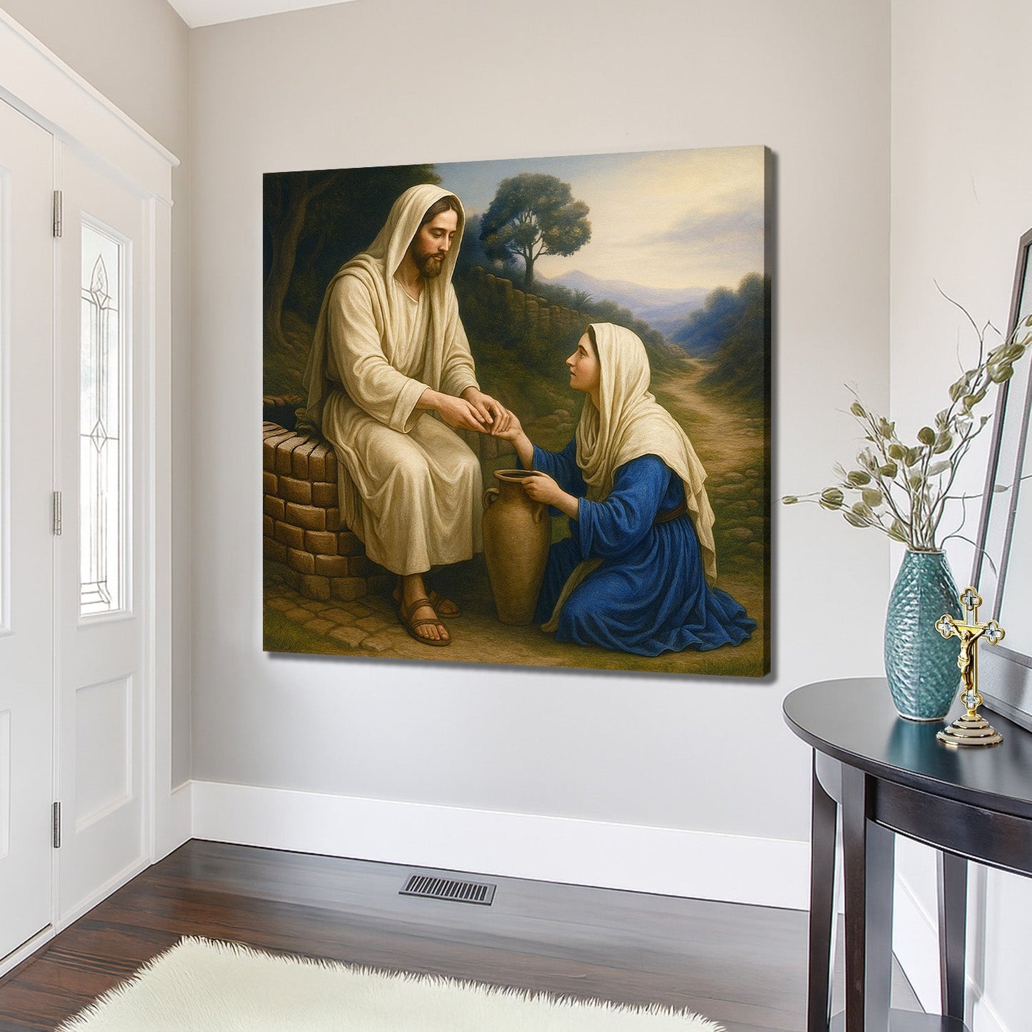 Samaritan at the Well Faith Wall Art