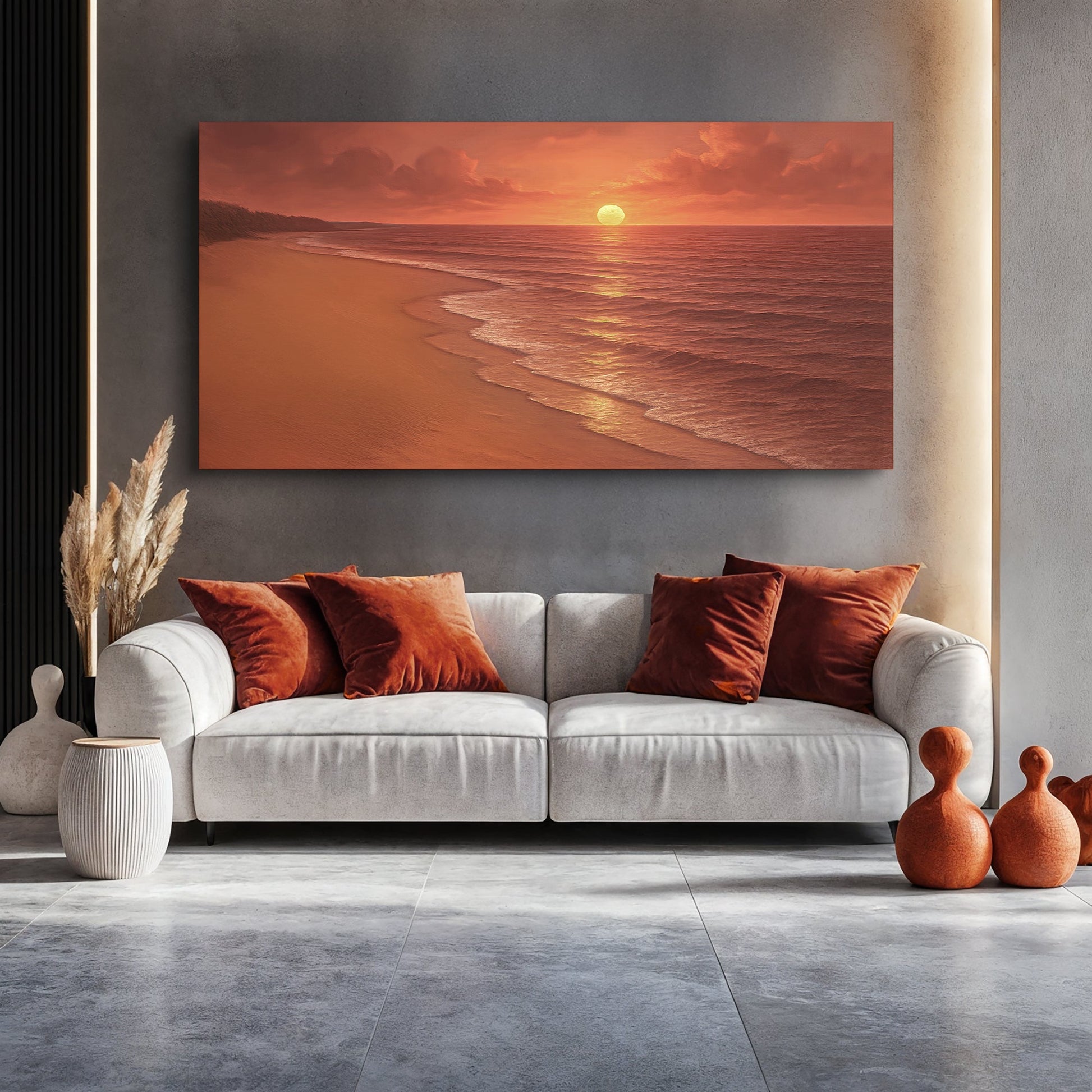 Beach Shoreline Coastal Wall Art VII