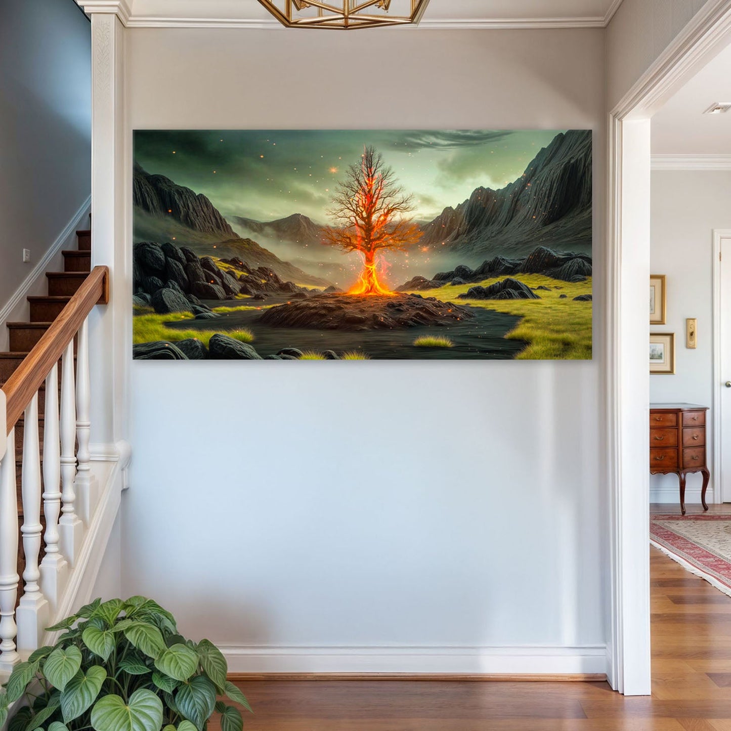 Burning Bush - Faith Wall Art X
