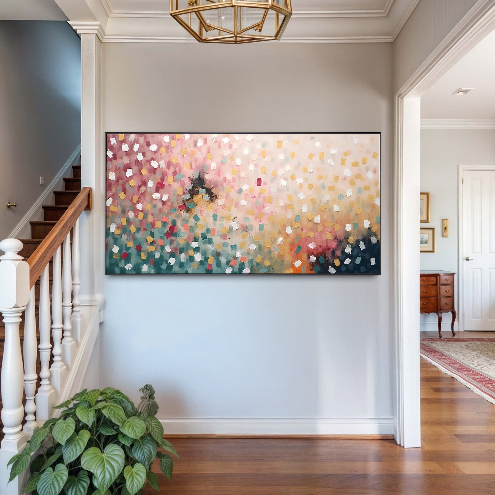 Secret Garden Impasto Wall Art