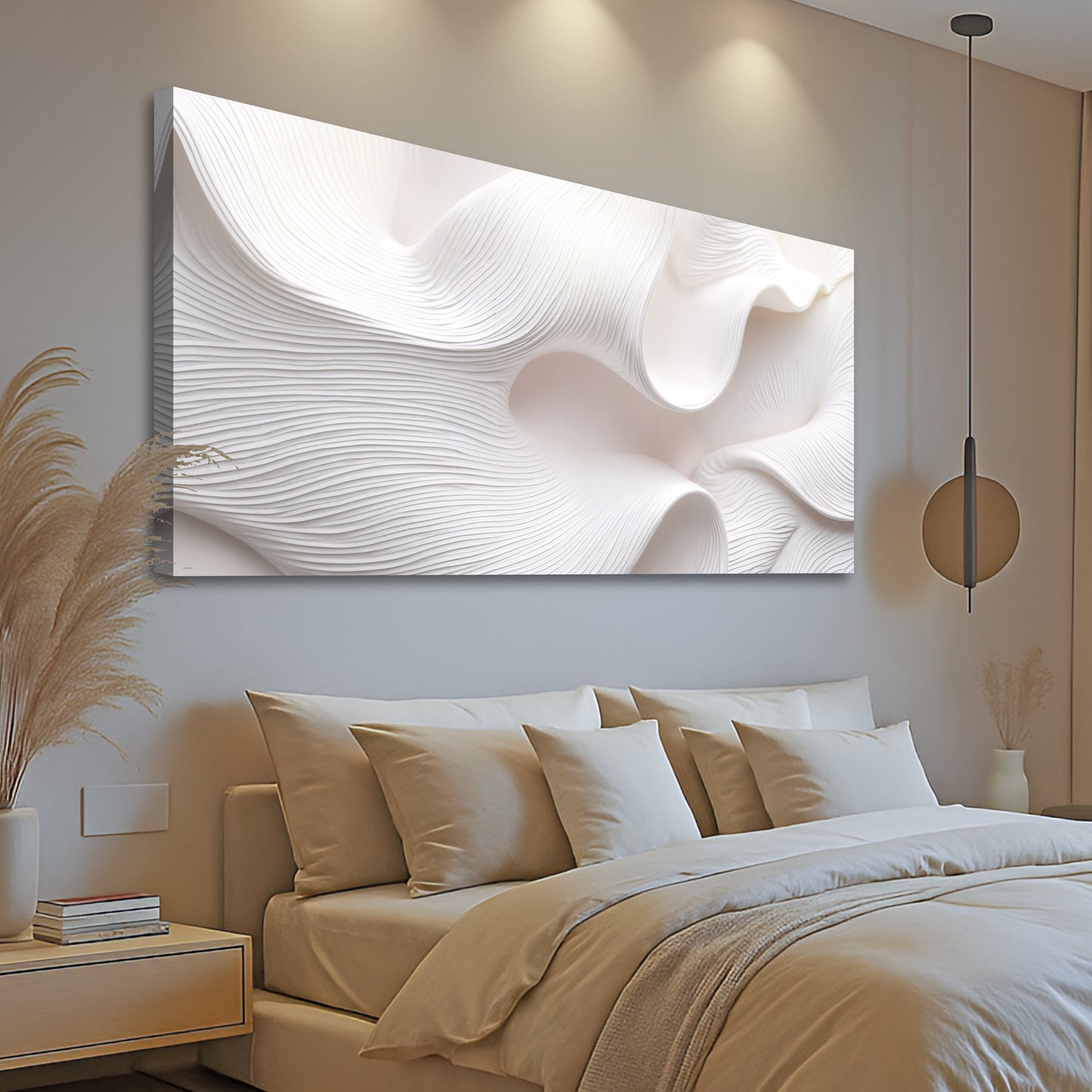 Minimalist Waves Wall Art II