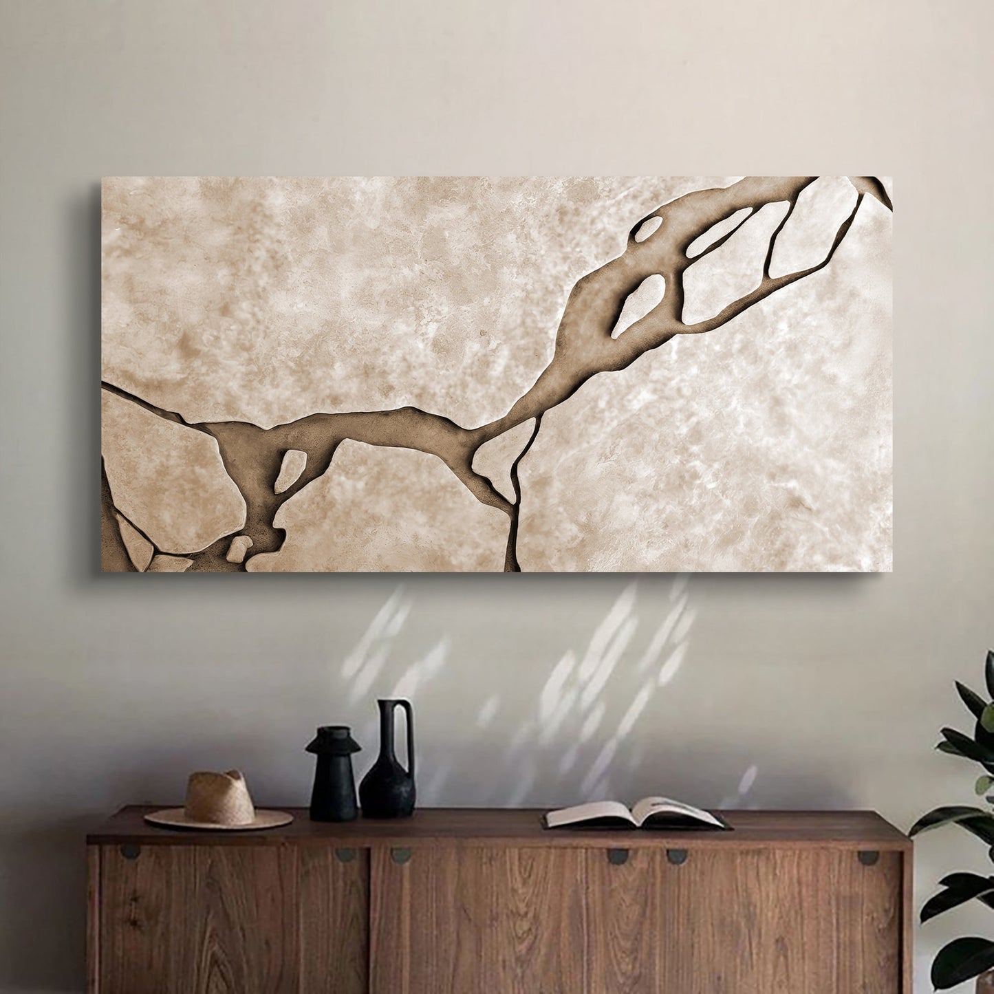 Muddy Abstract Wall Art