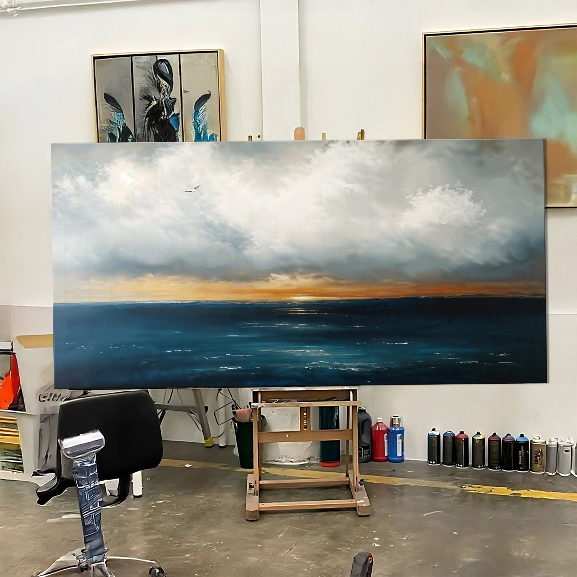 Waterscape Abstract Wall Art III