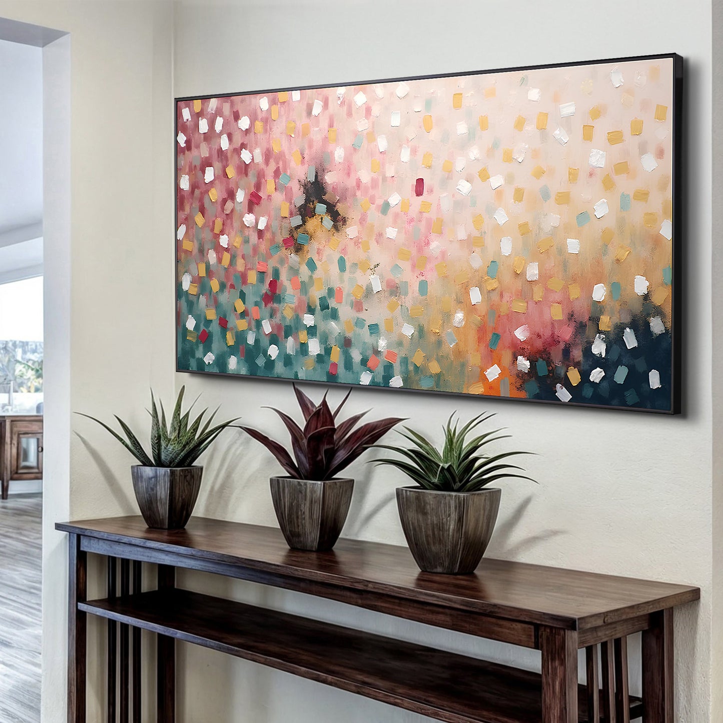 Secret Garden Impasto Wall Art