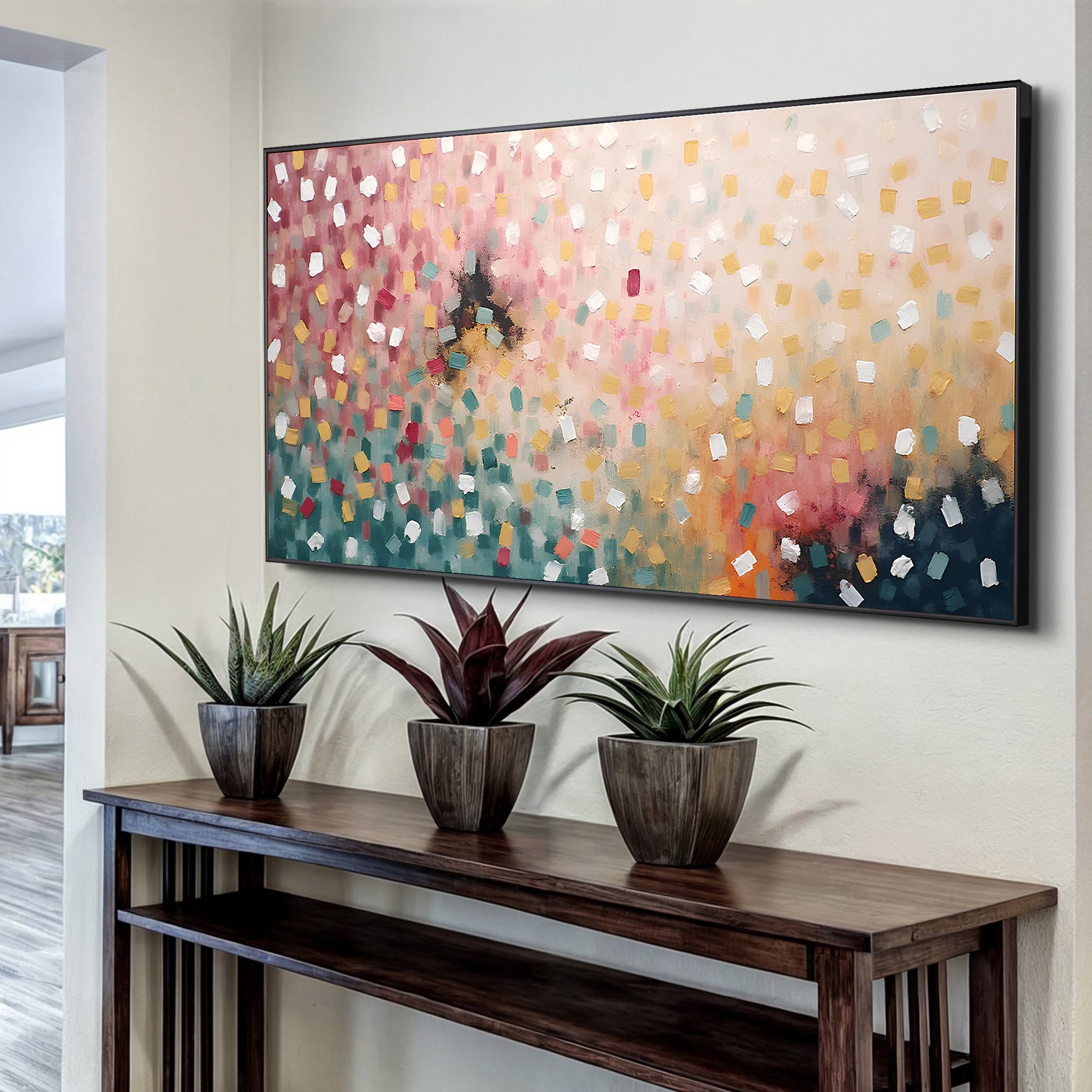 Secret Garden Impasto Wall Art