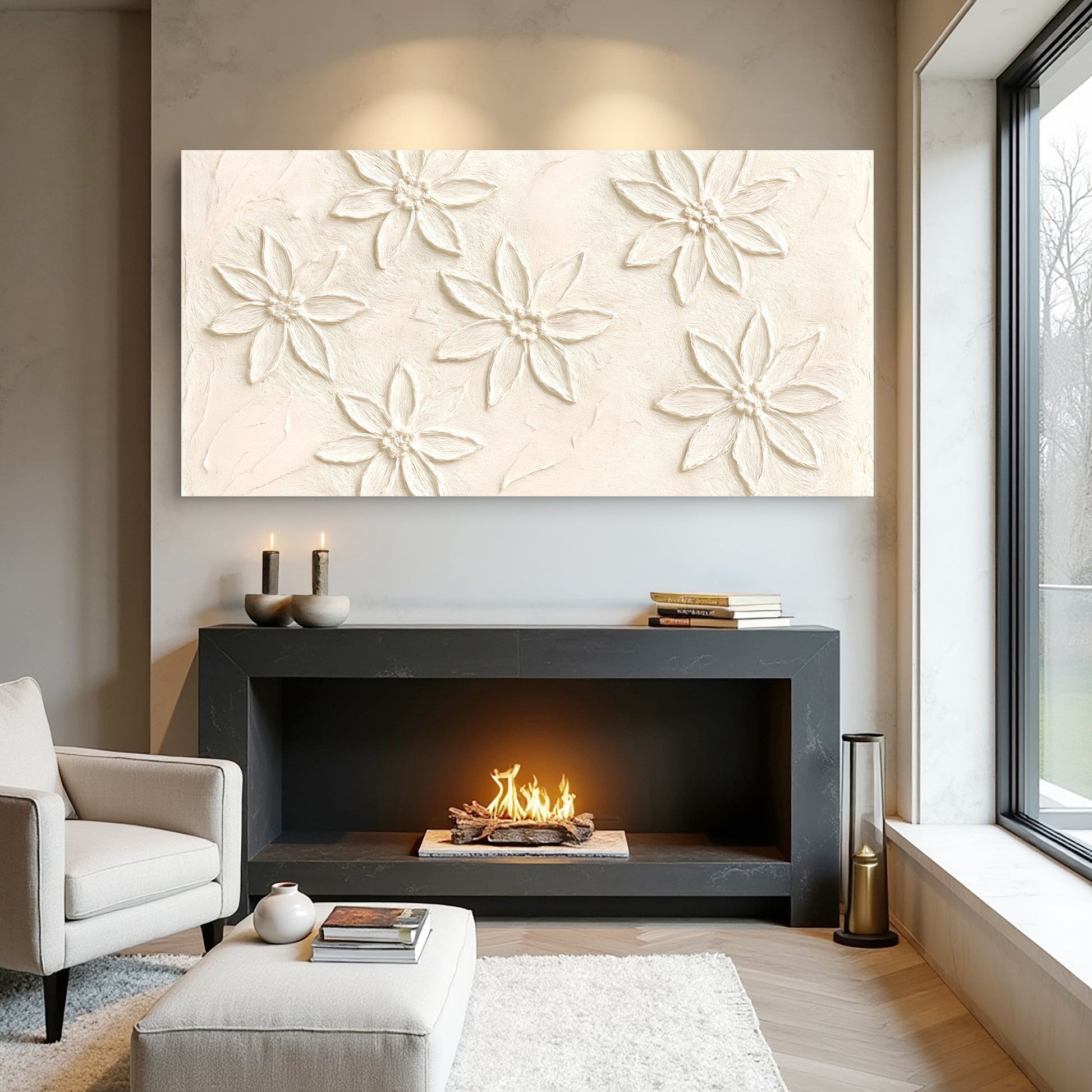 Floral Abstract Wall Art VIII