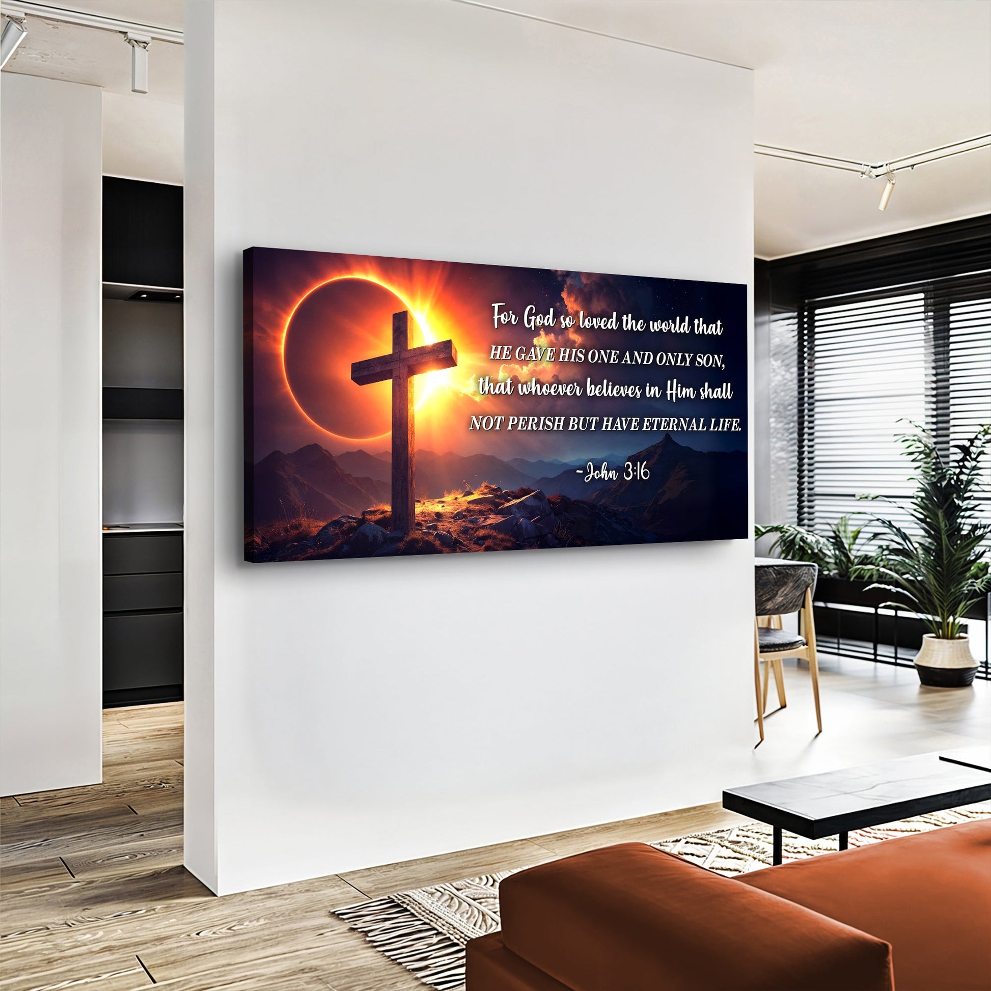 John 3:16: For God So Loved The World Faith Sign III