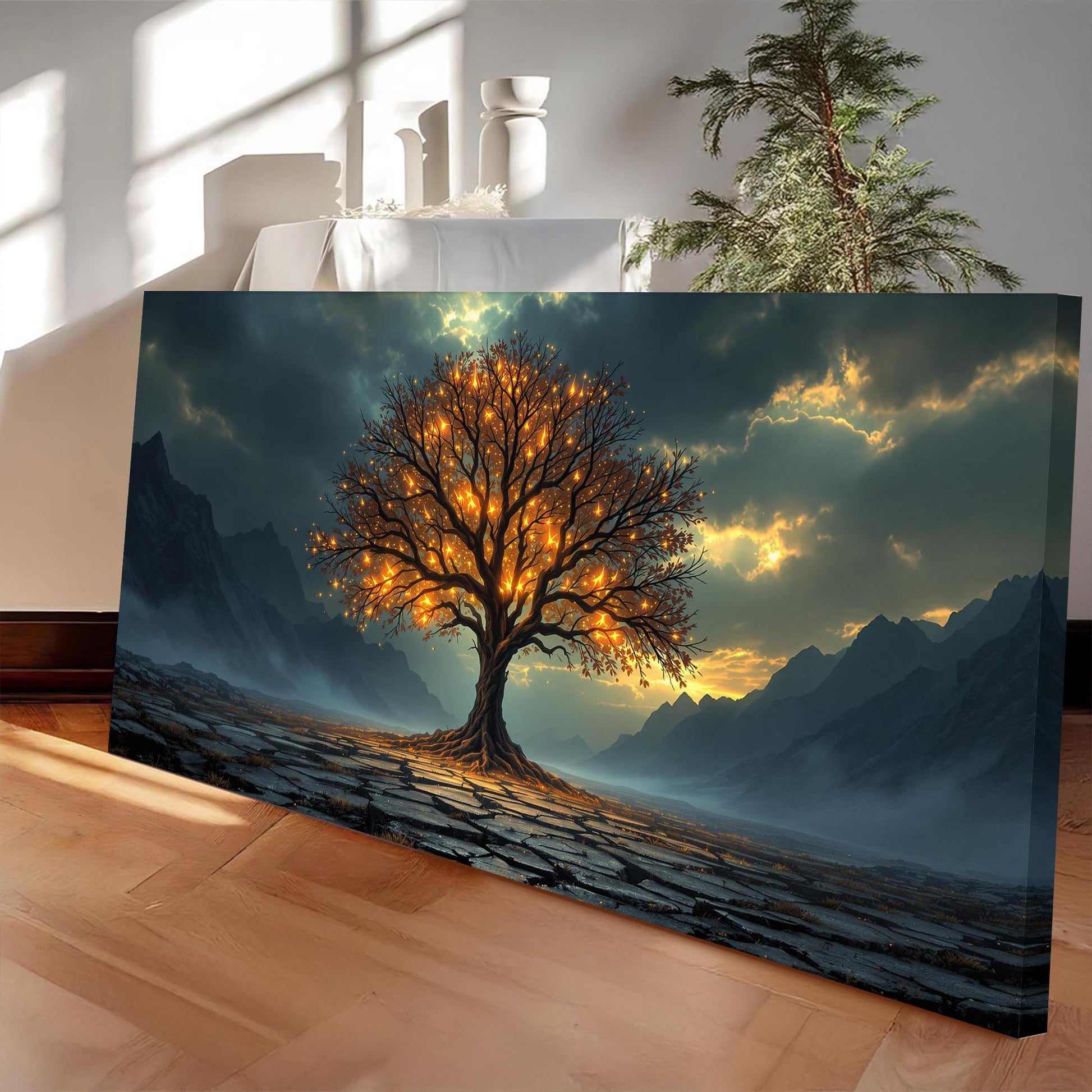 Burning Bush - Faith Wall Art XI