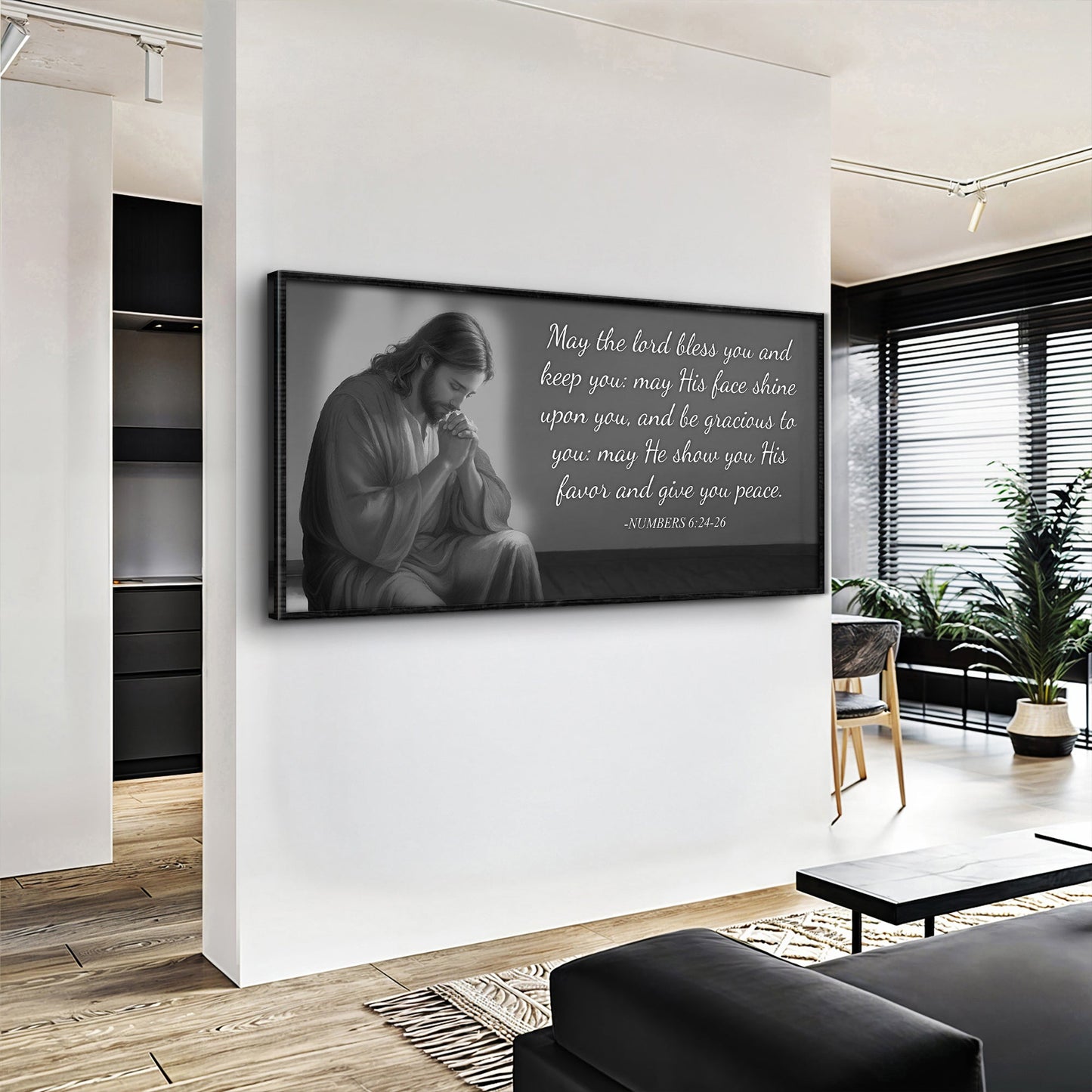 Numbers 6:24-26 - May The Lord Bless You Faith Sign III