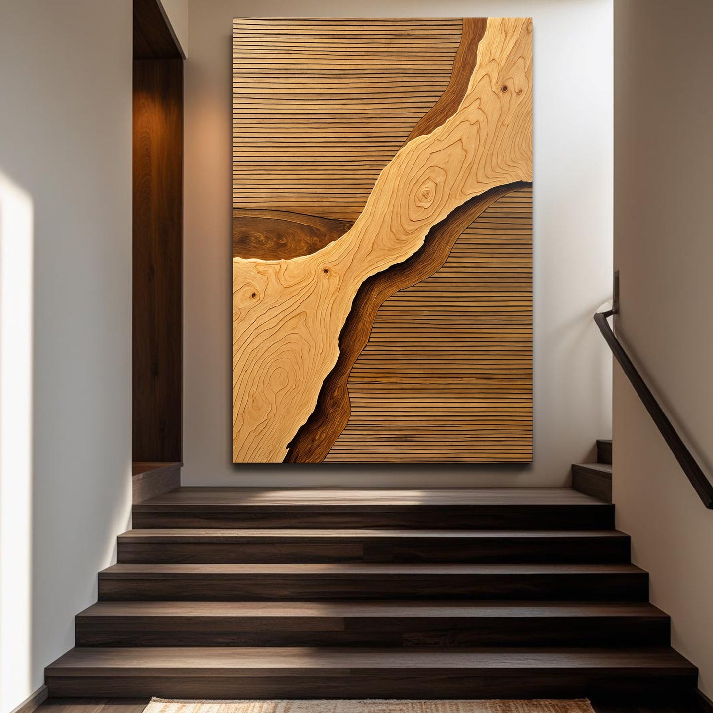 Wood Rift Wall Art