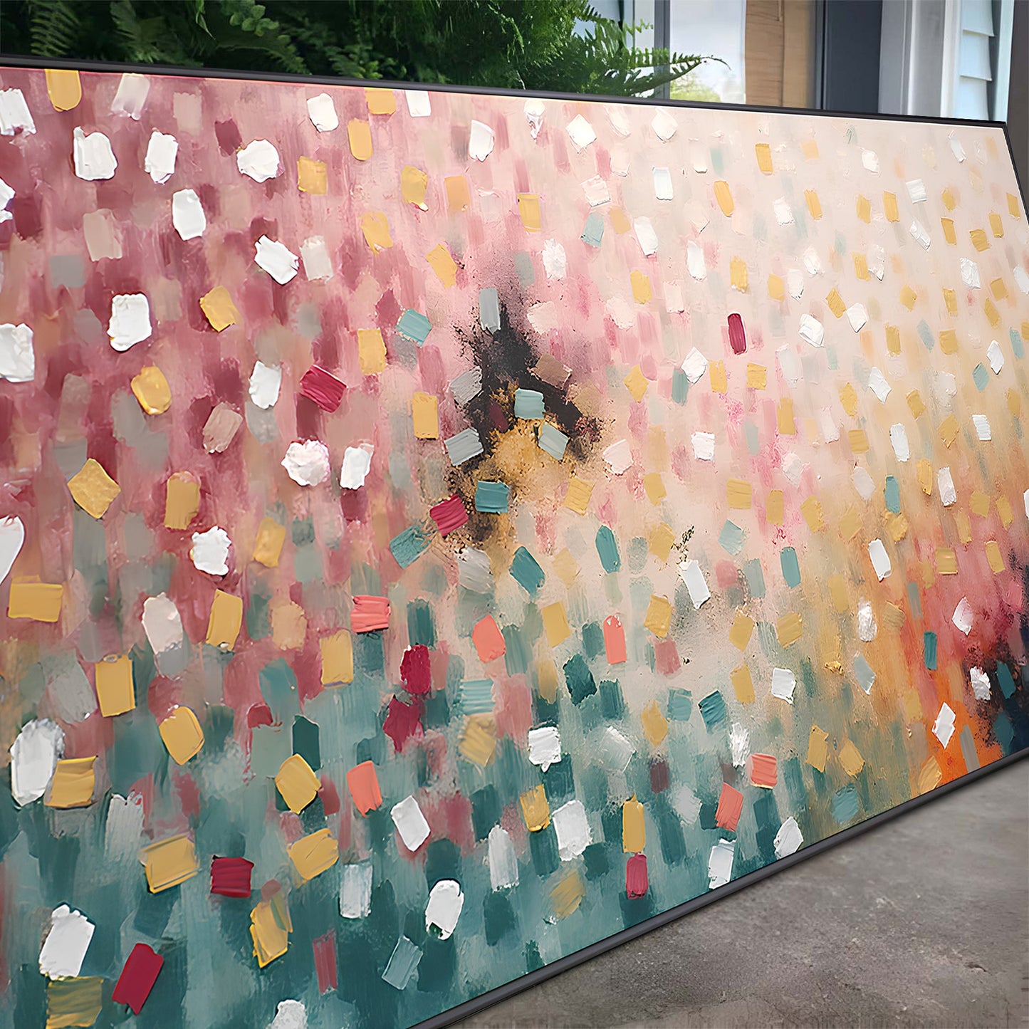 Secret Garden Impasto Wall Art