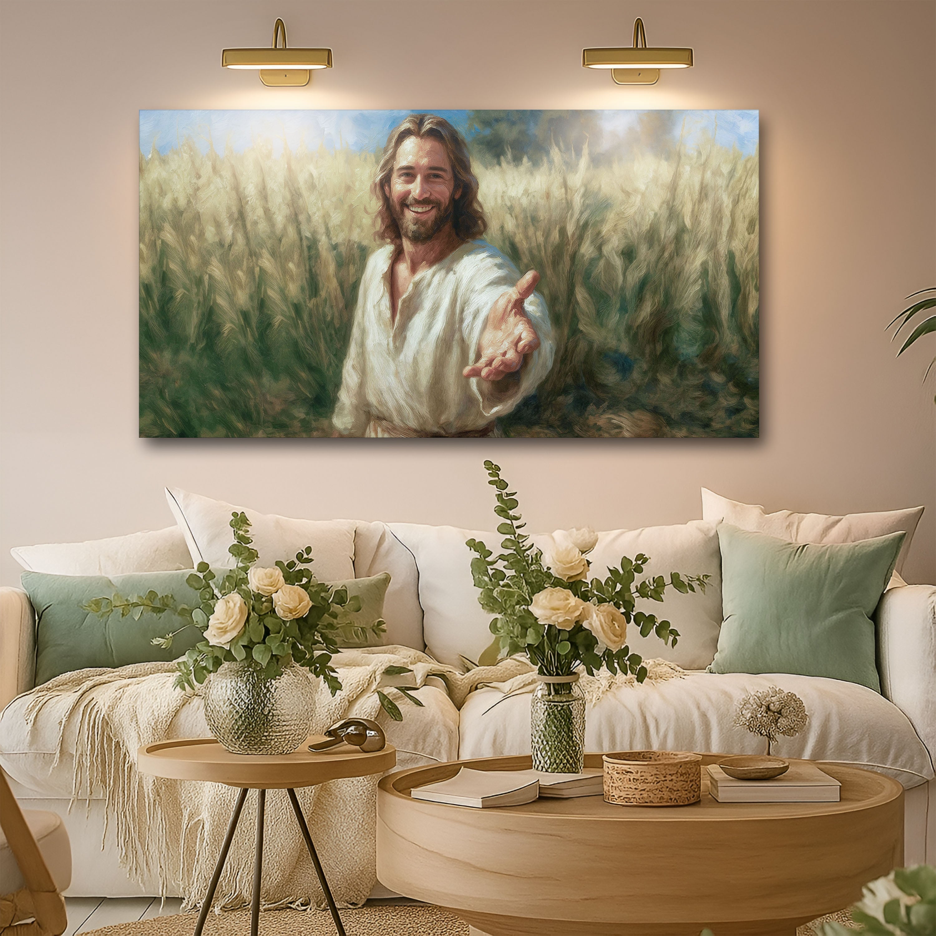 Savior's Invitation Faith Wall Art III – Metal Sign Barn