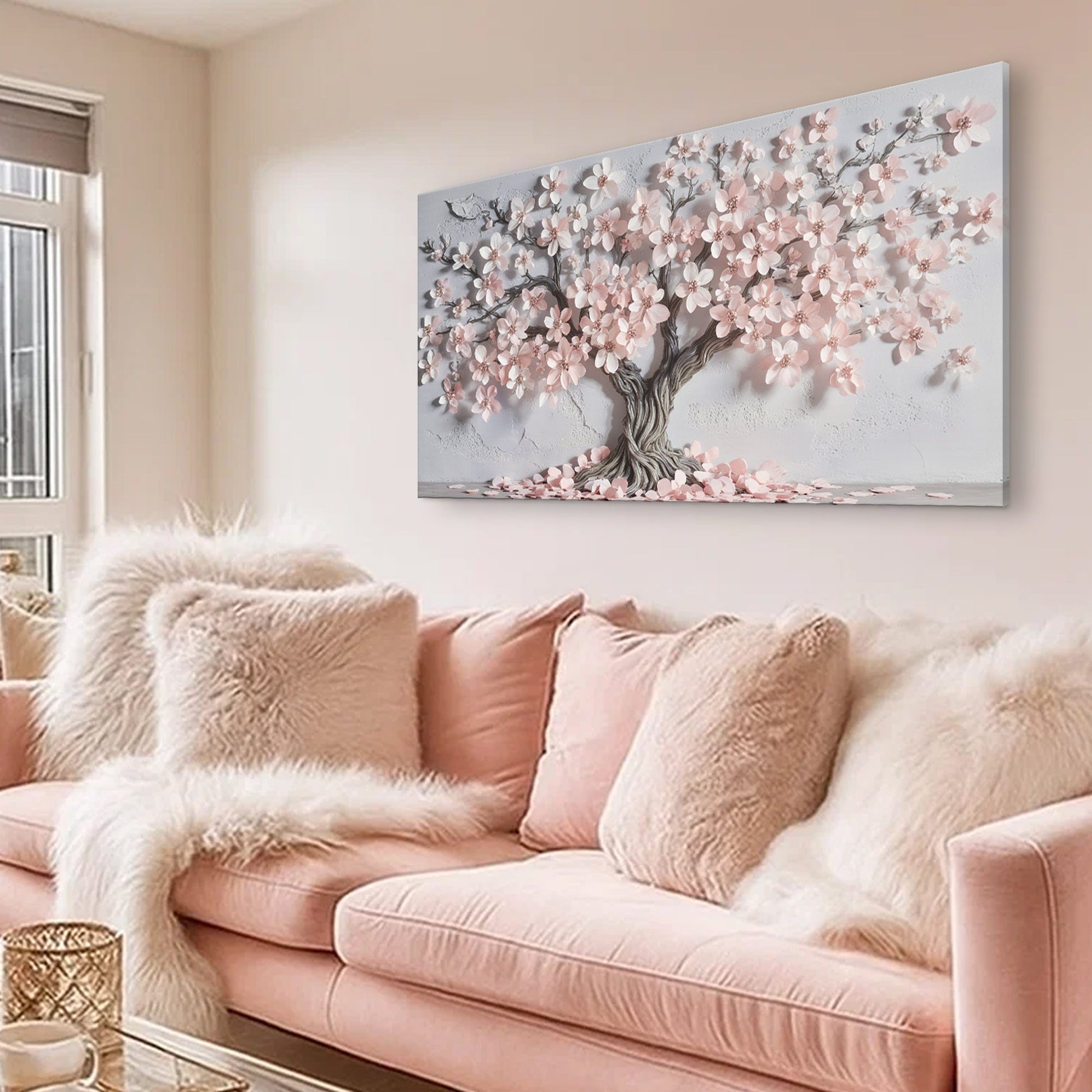 Pastel Blossom Awakening Wall Art
