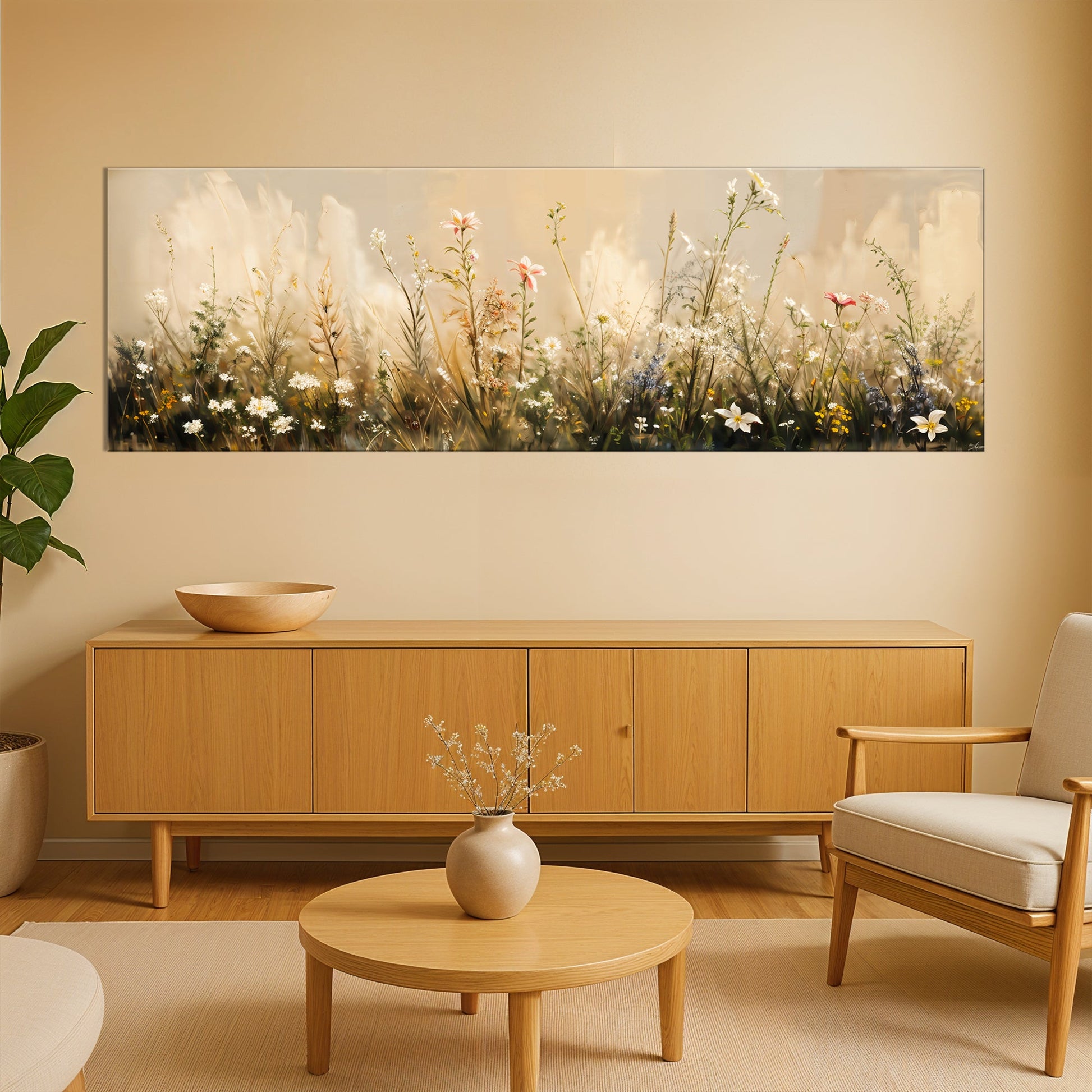 Flower Field Wall Art