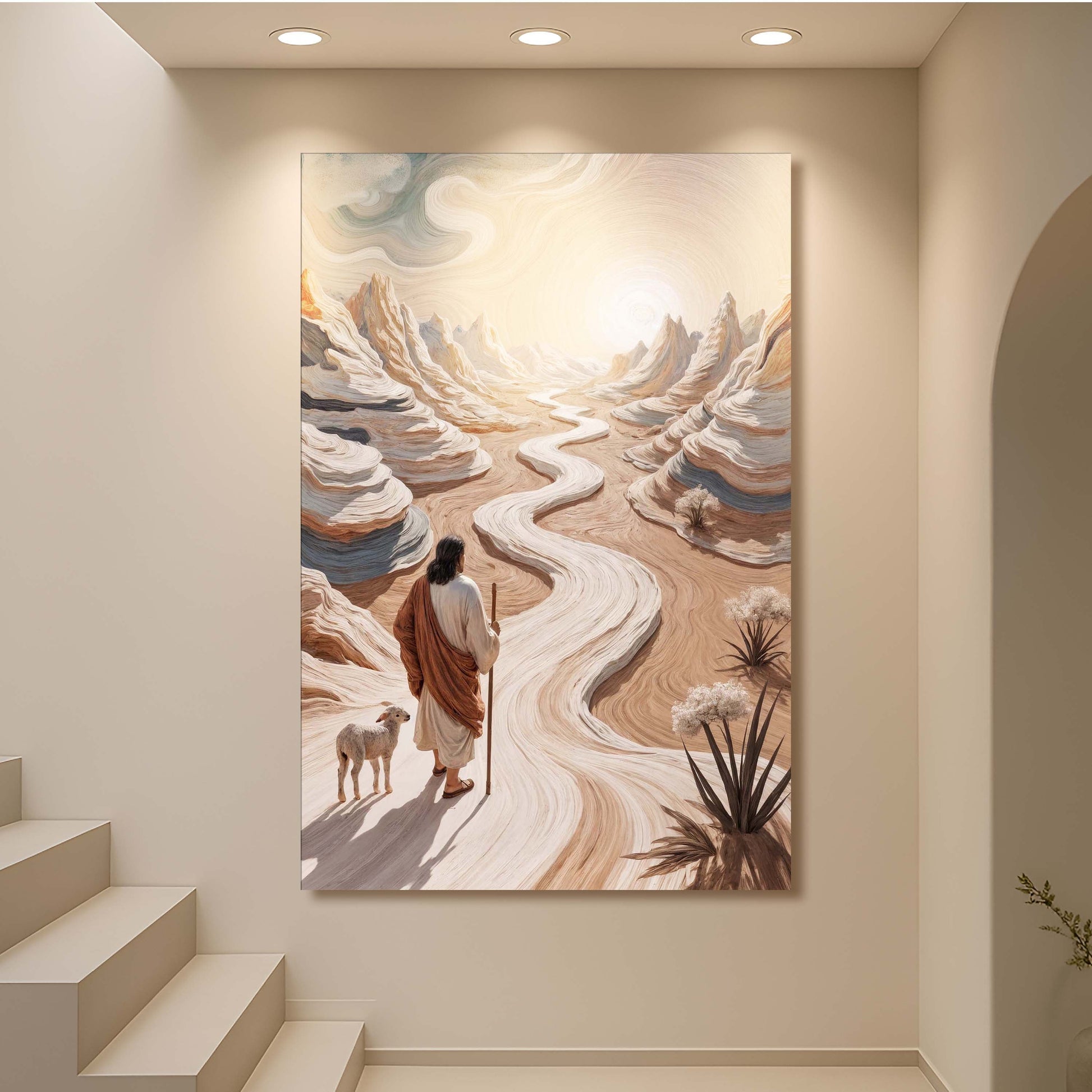 Parable Of The Lost Sheep Faith Wall Art III