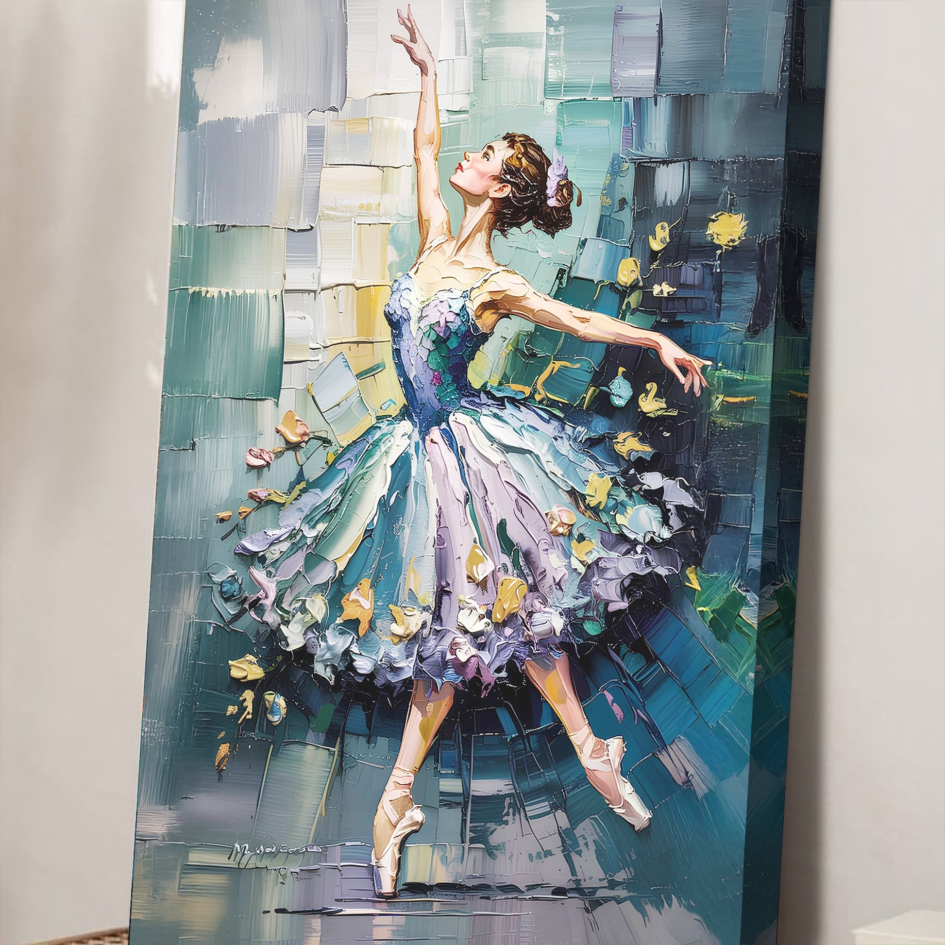 Ballerina Abstract Wall Art