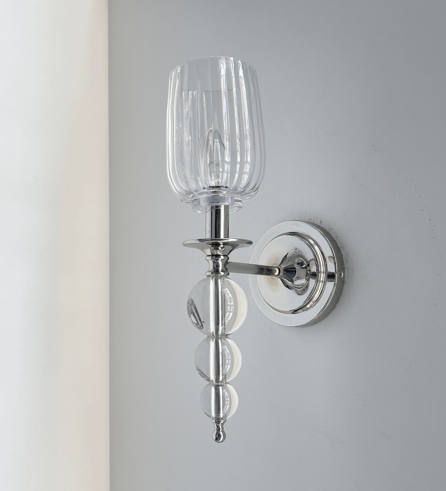 Modern Glass SCONCE Wall Sconce Light Fixture