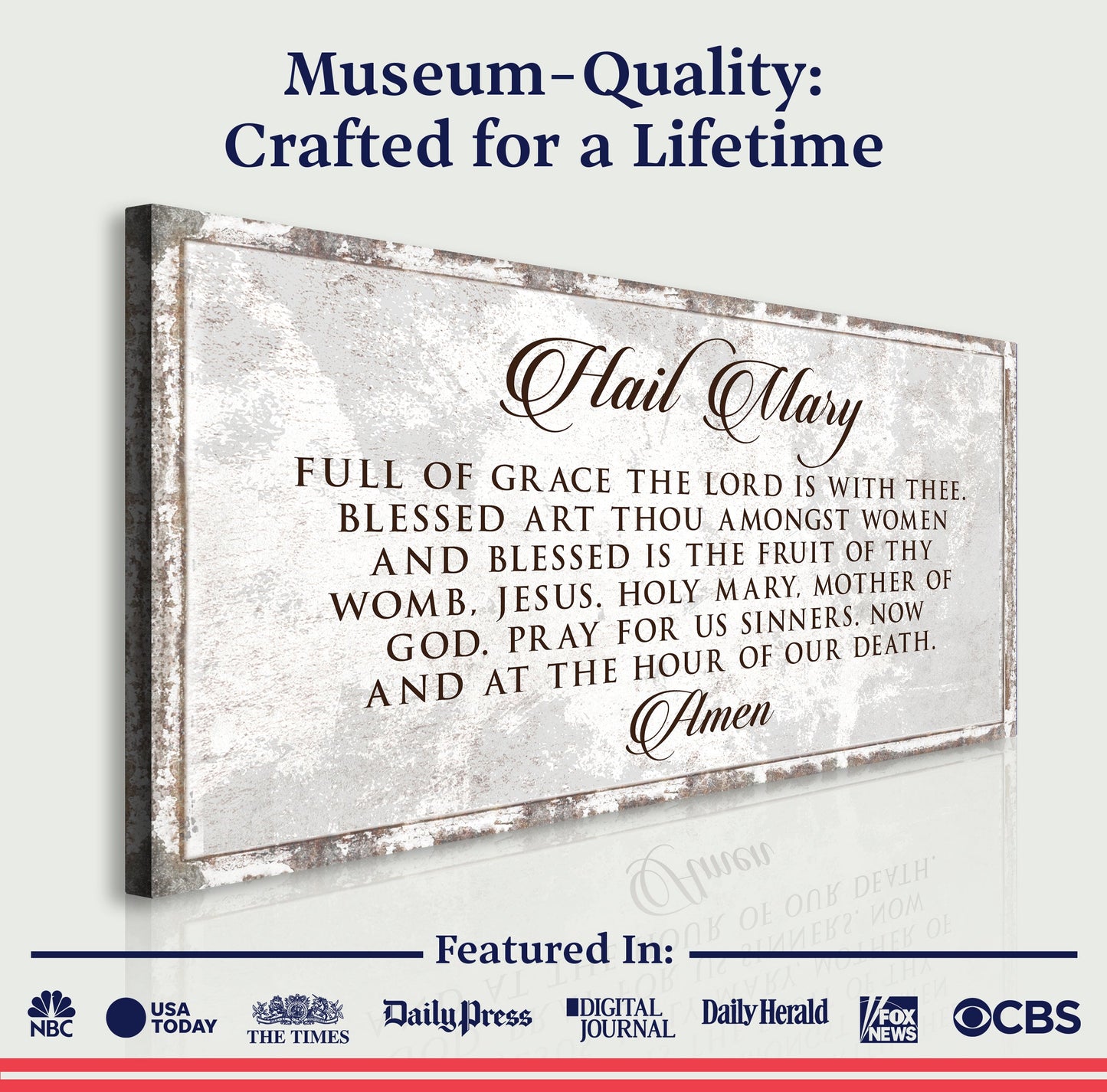 The Hail Mary Faith Sign II