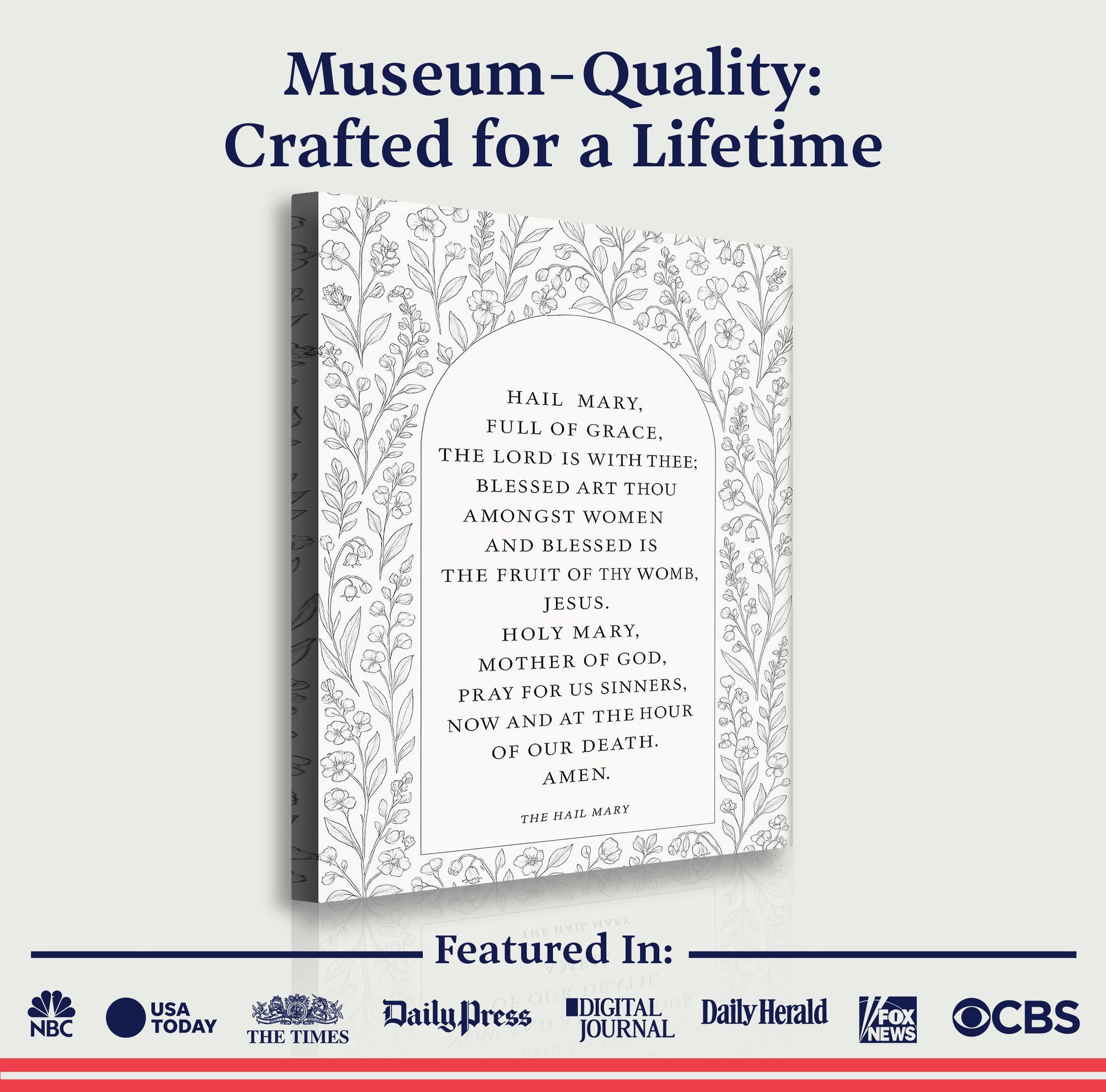 The Hail Mary Faith Sign III