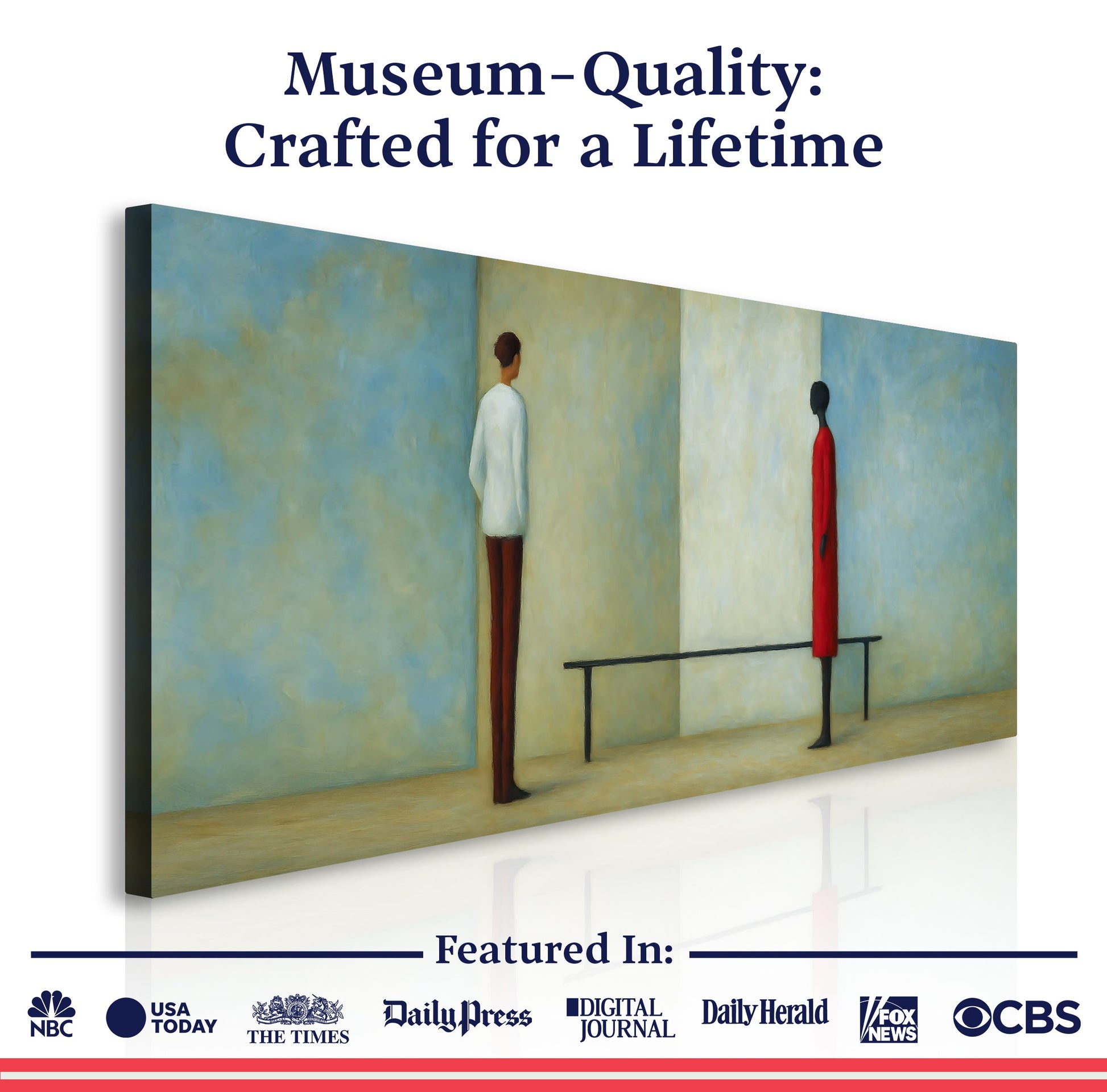 Confrontation Abstract Wall Art