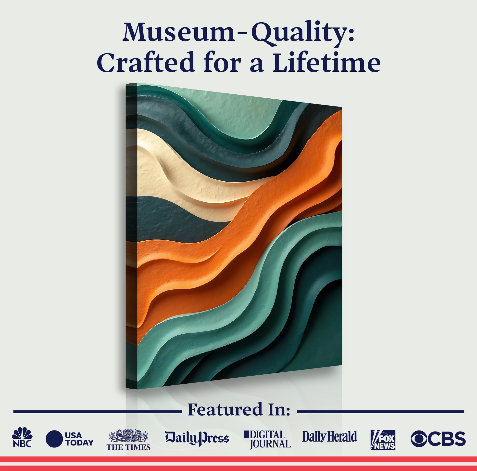 Wave Abstract Wall Art