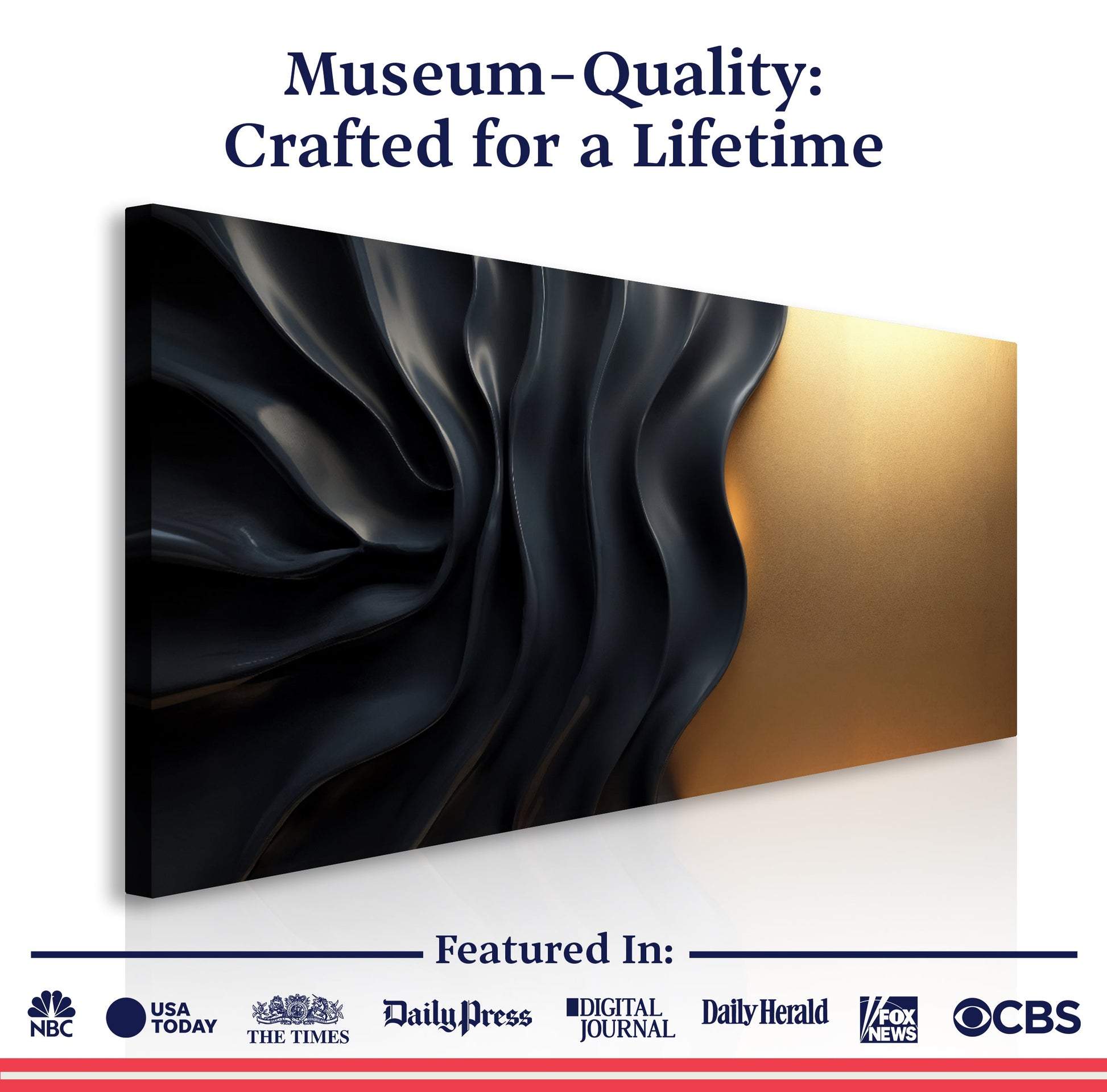 Black And Gold Minimalist Abstract XIII