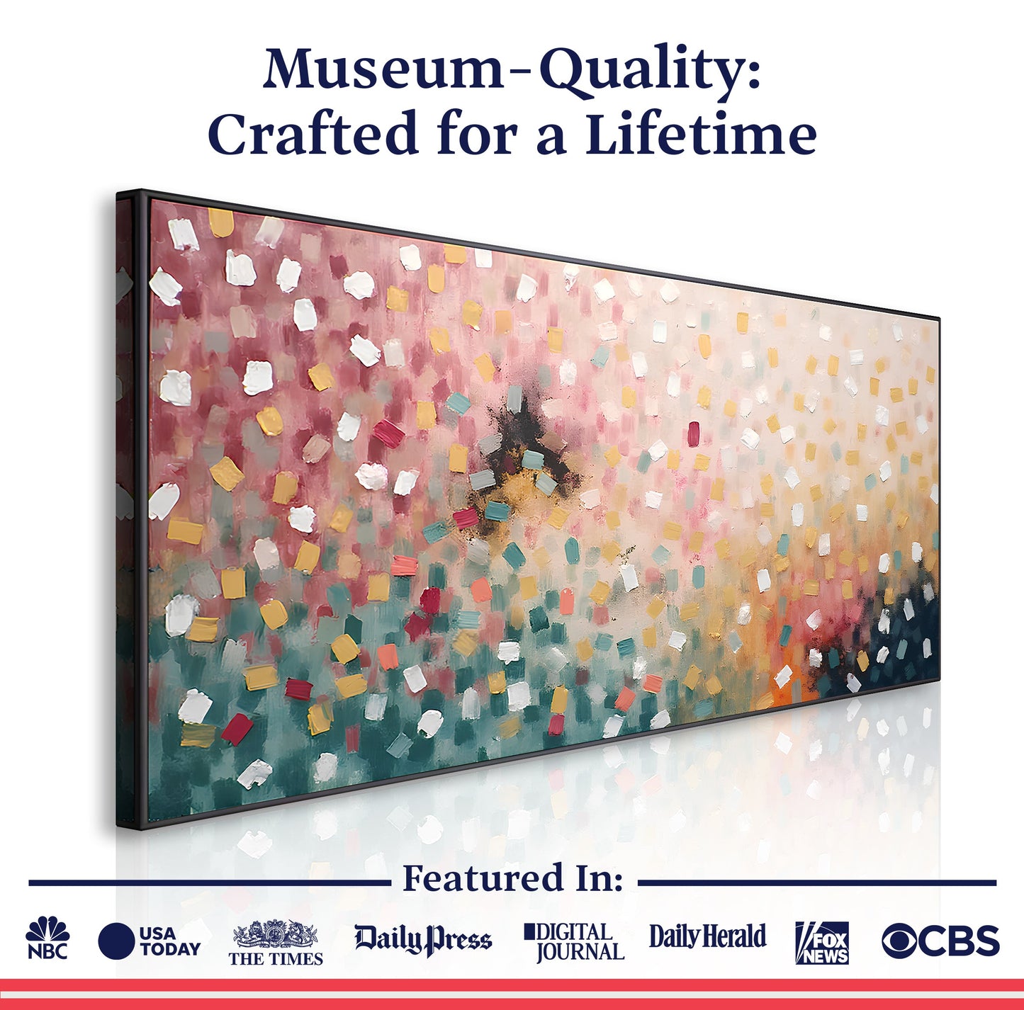 Secret Garden Impasto Wall Art