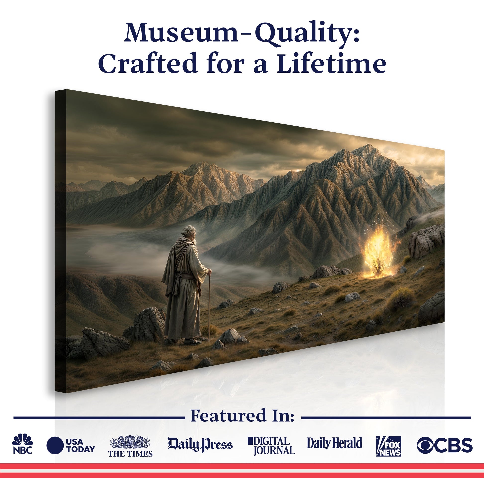 Burning Bush - Faith Wall Art