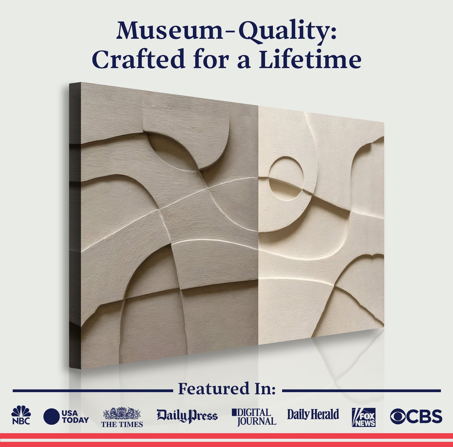 Modern Abstract Minimalist Wall Art III