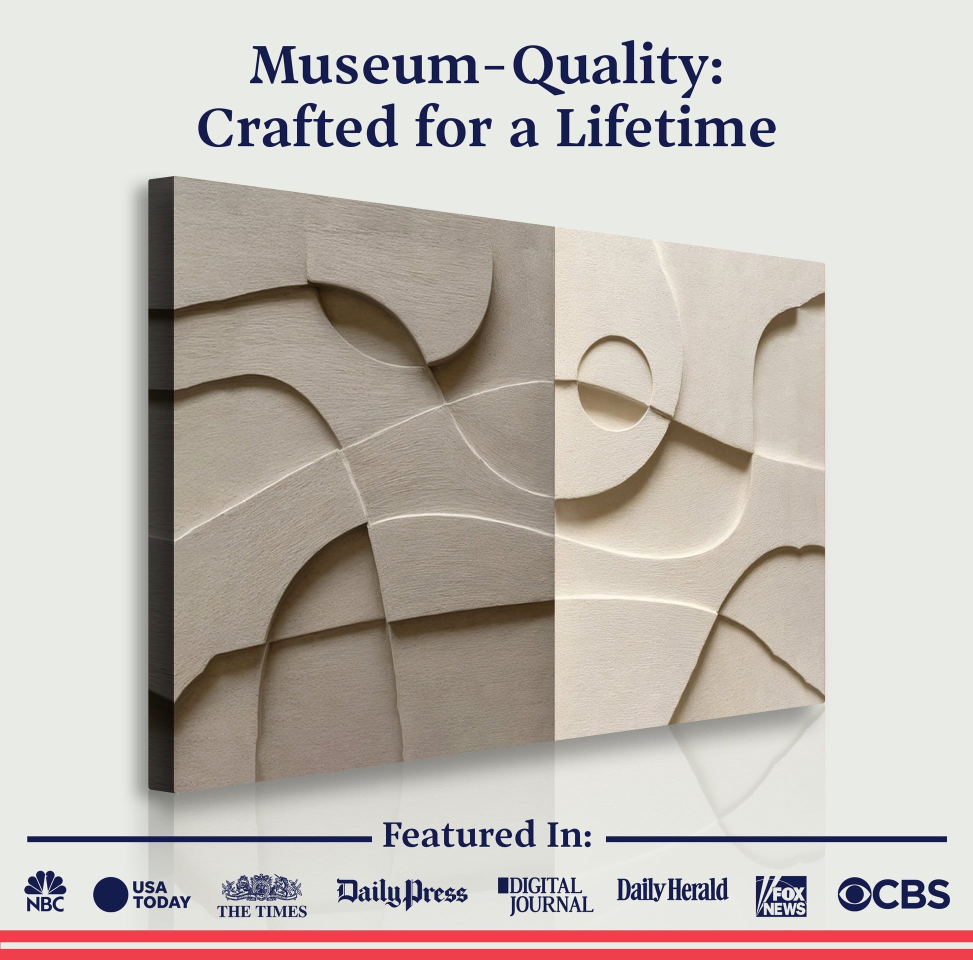 Modern Abstract Minimalist Wall Art III