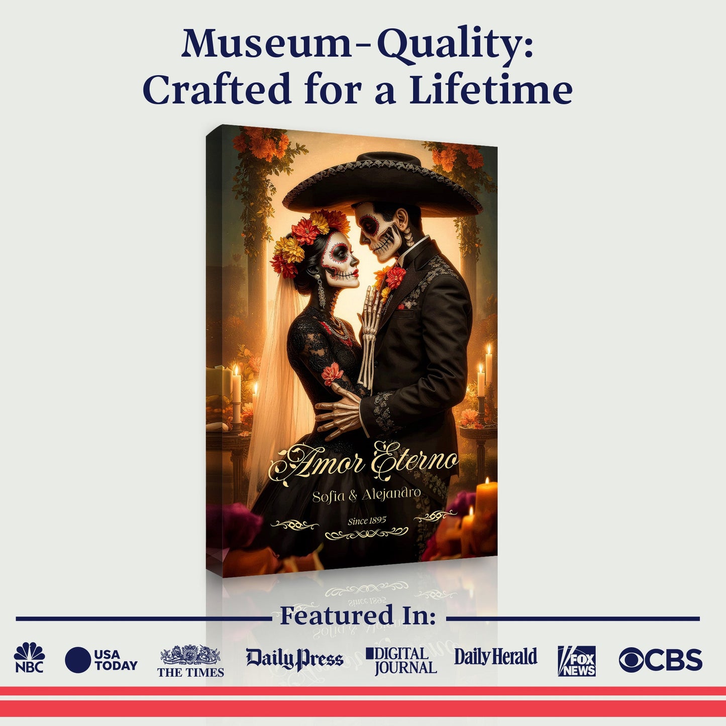 Personalized Eternal Love Halloween Sign