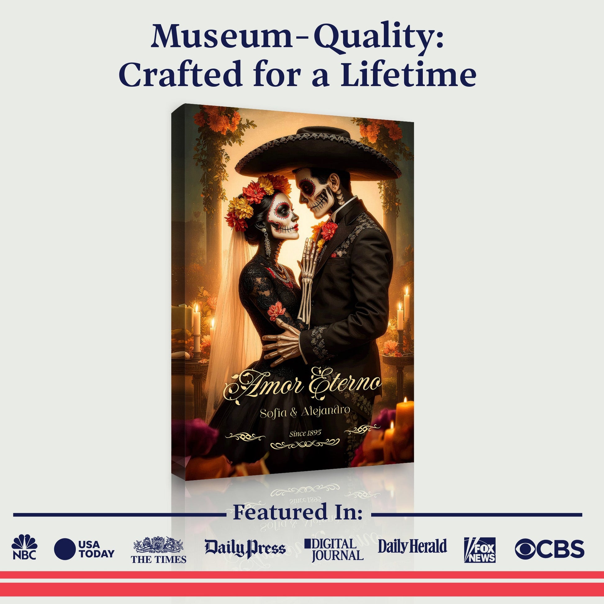 Personalized Eternal Love Halloween Sign