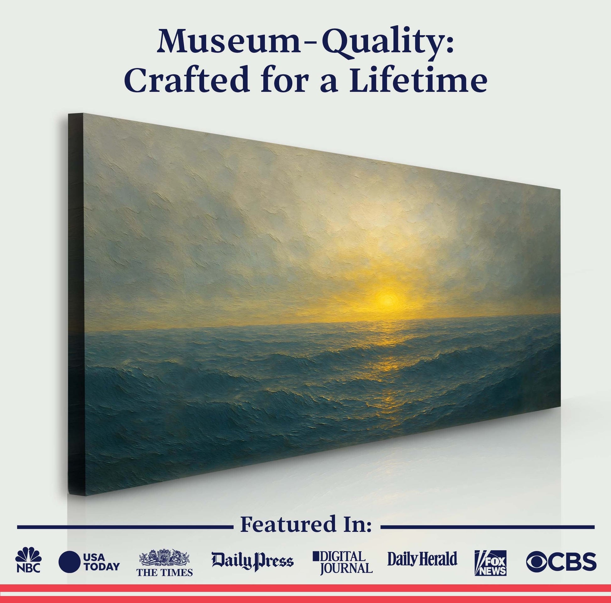 Waterscape Abstract Wall Art IV