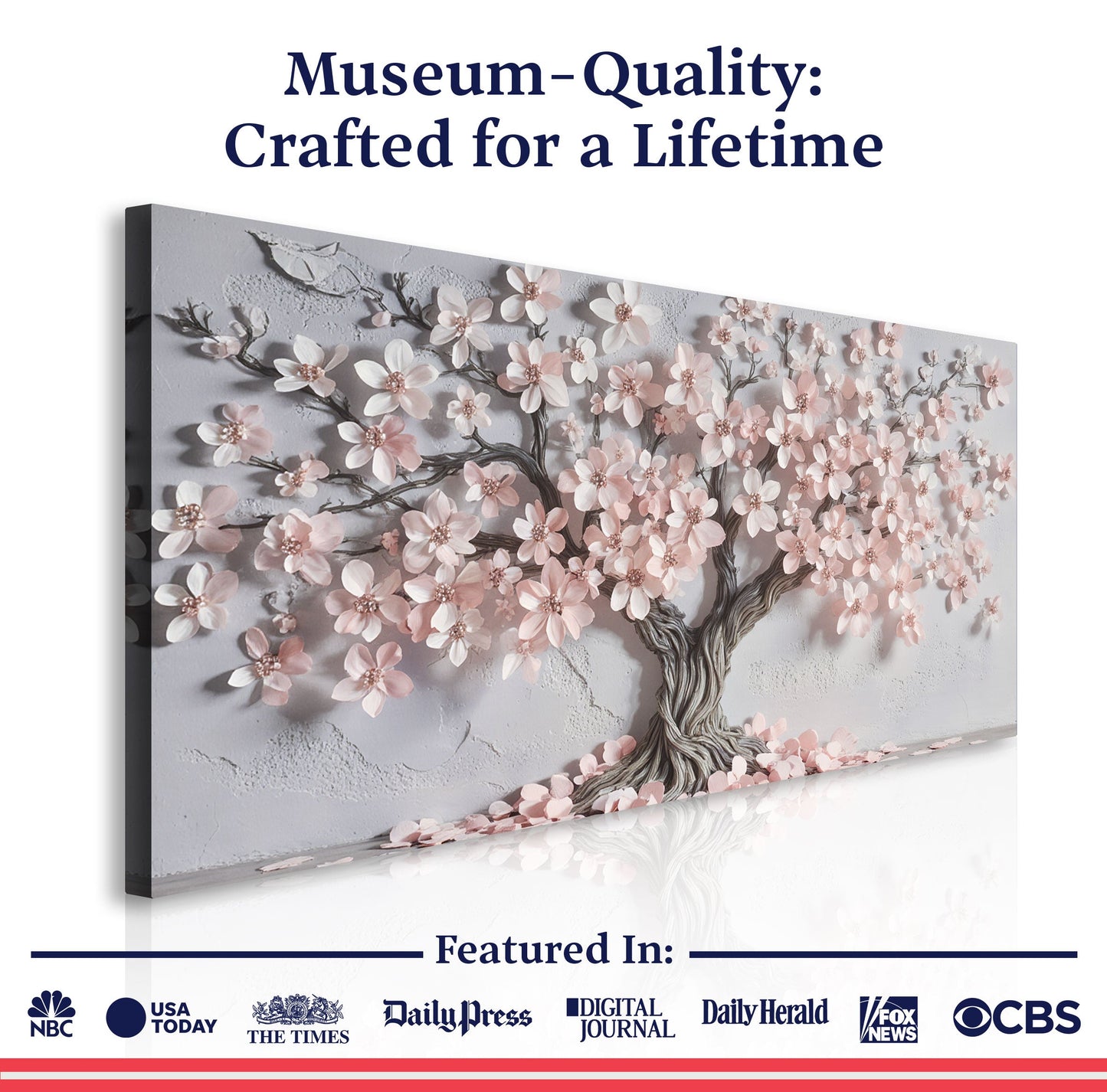 Pastel Blossom Awakening Wall Art