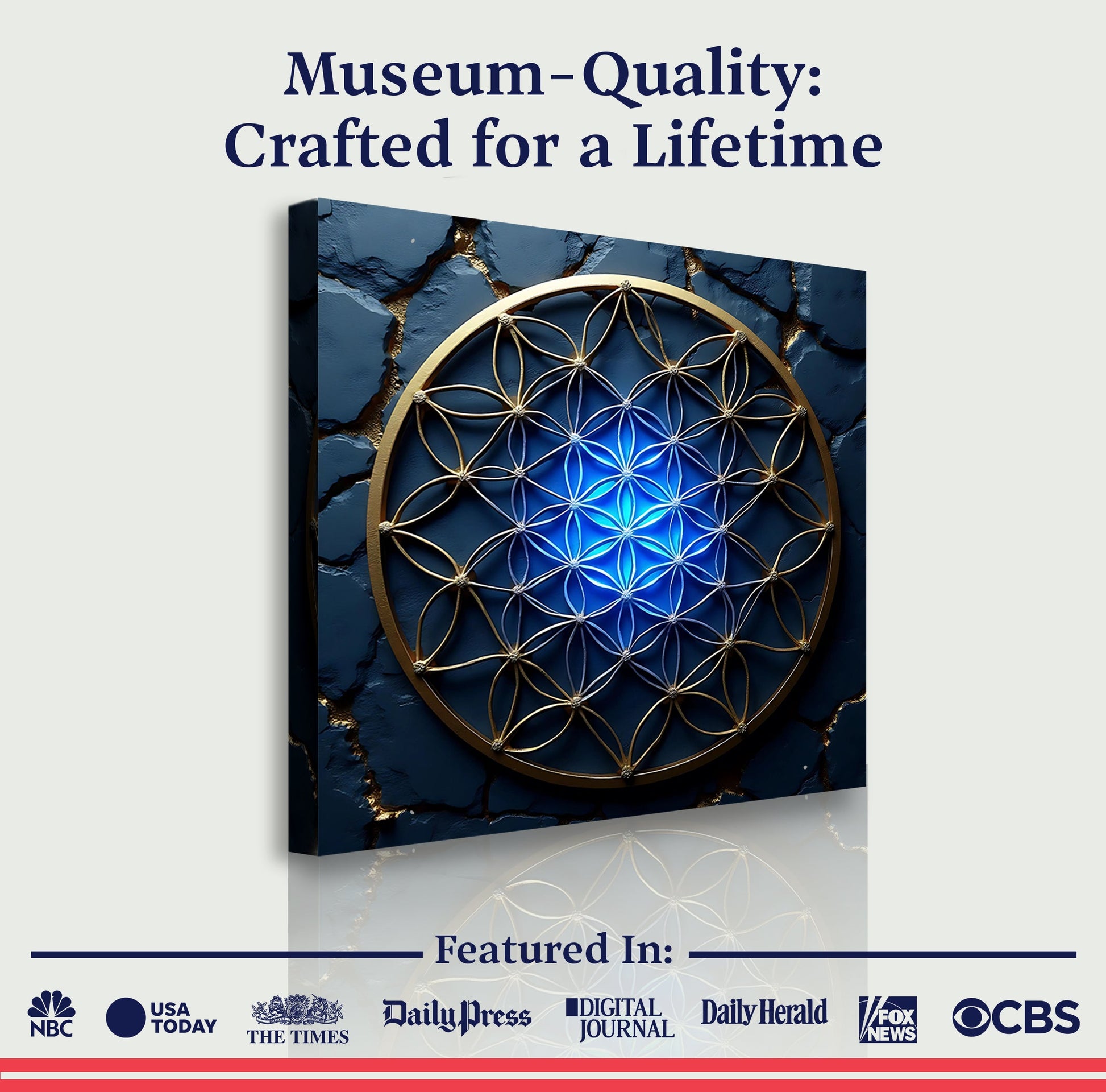 Flower Of Life Wall Art II