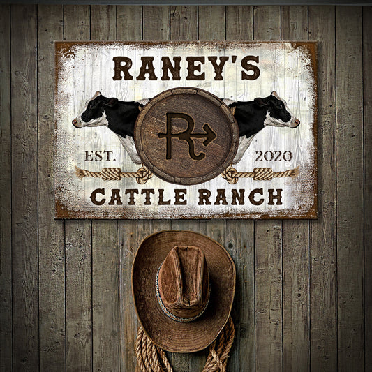 Cattle Brand - Holstein Sign