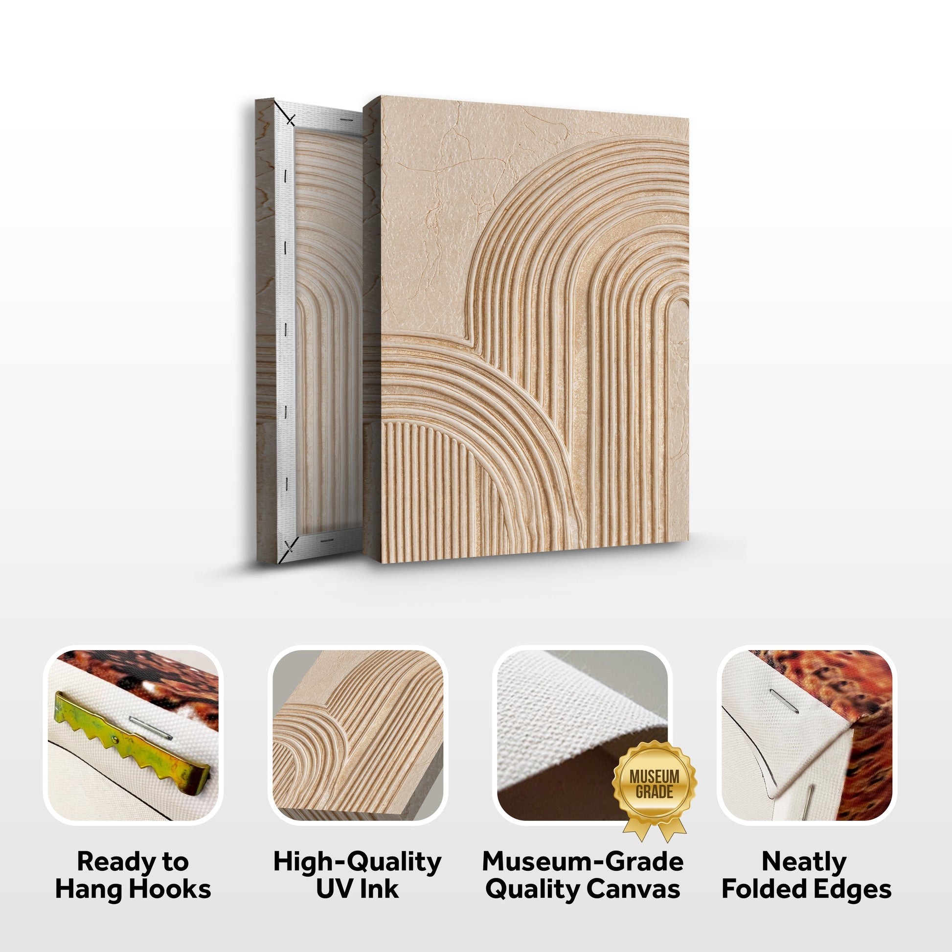 Abstract Minimalist Impasto Wall Art