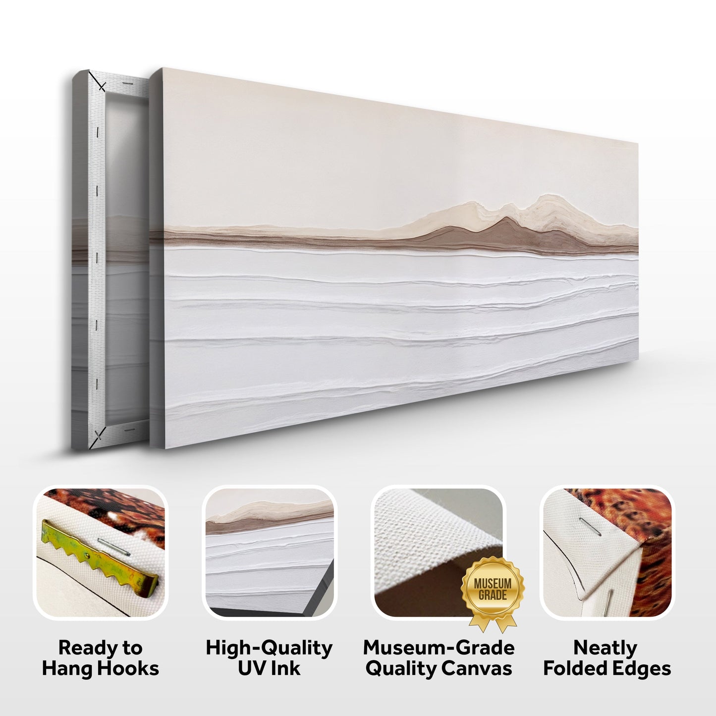 Earth Tone Abstract Wall Art