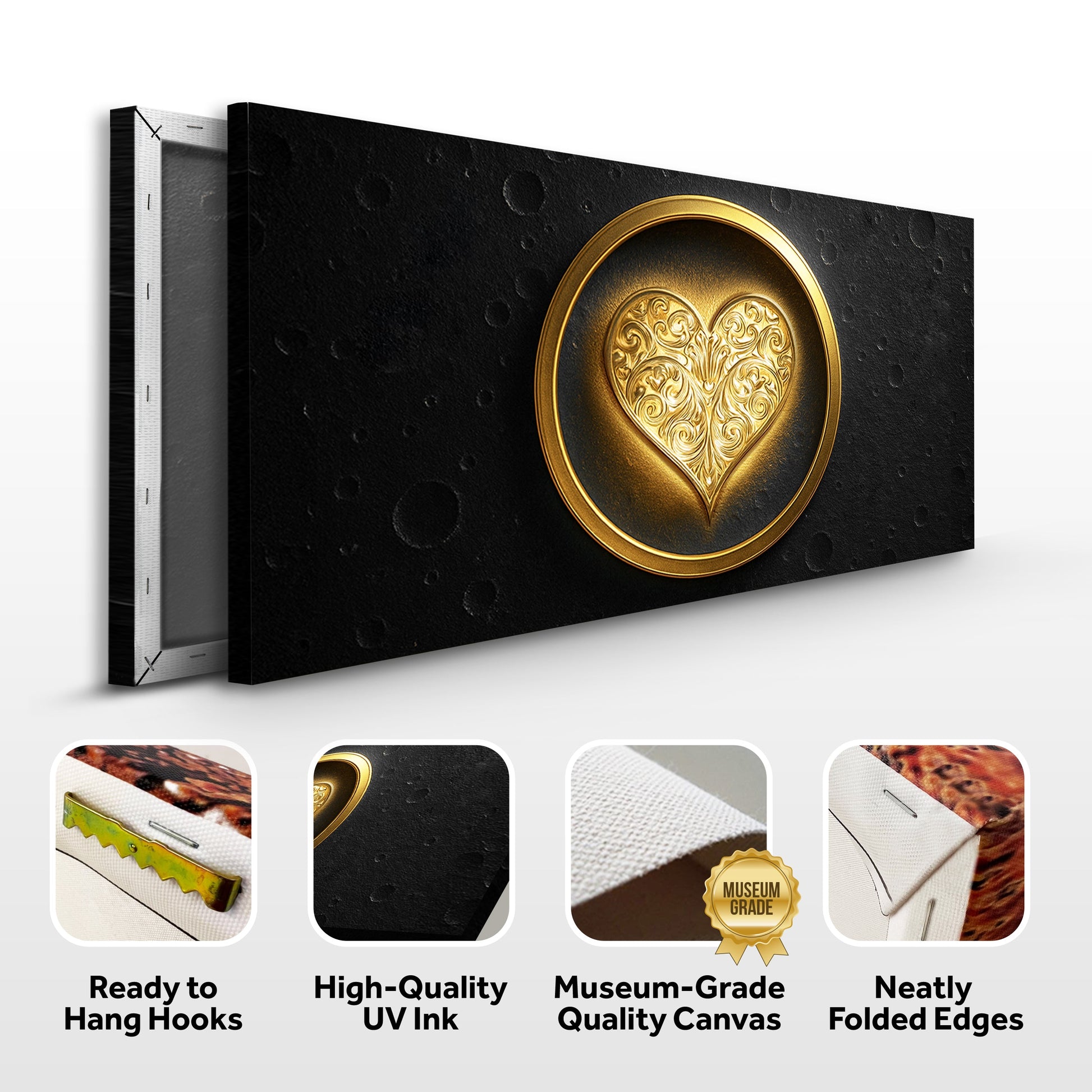 Heart Eclipse Wall Art