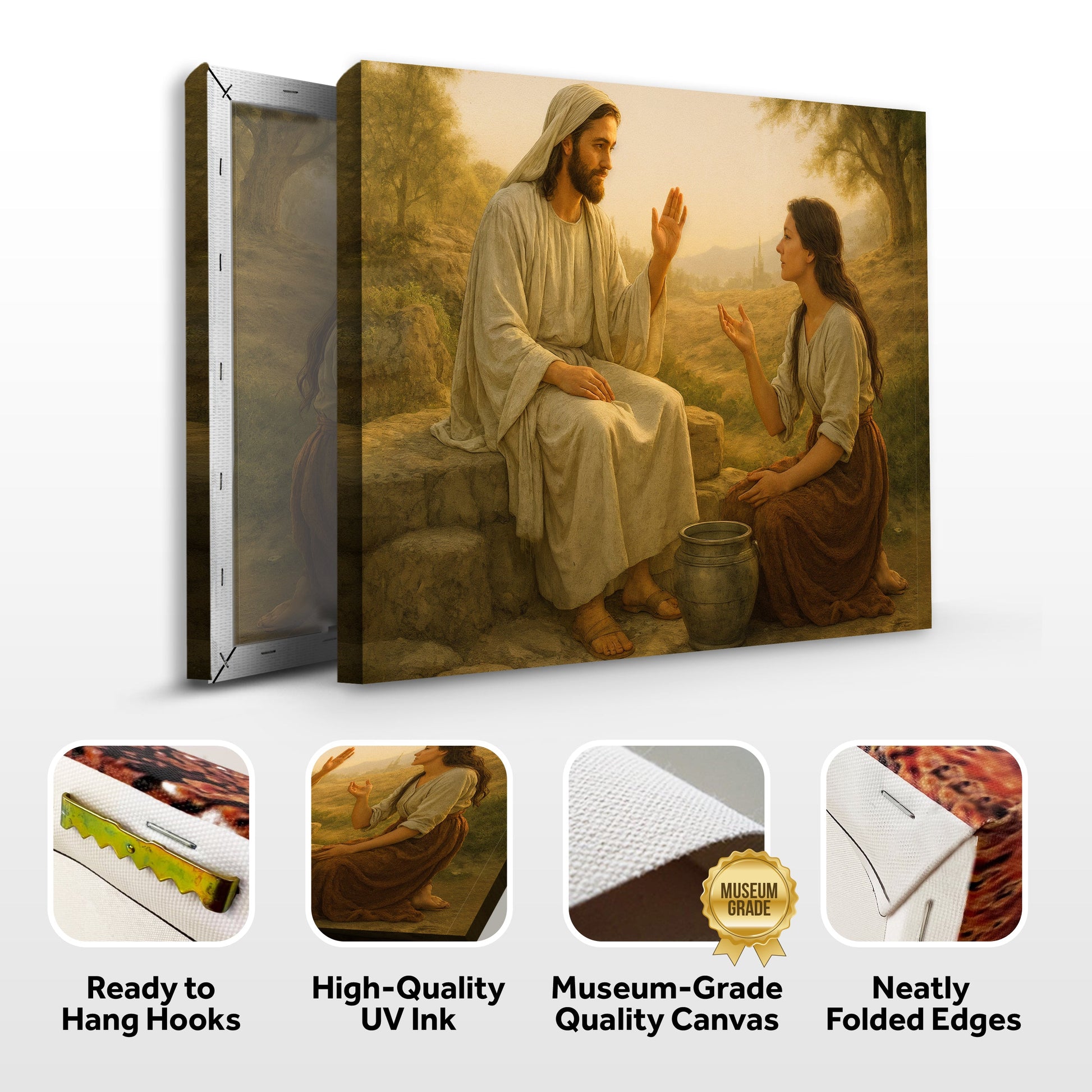 Samaritan at the Well Faith Wall Art II