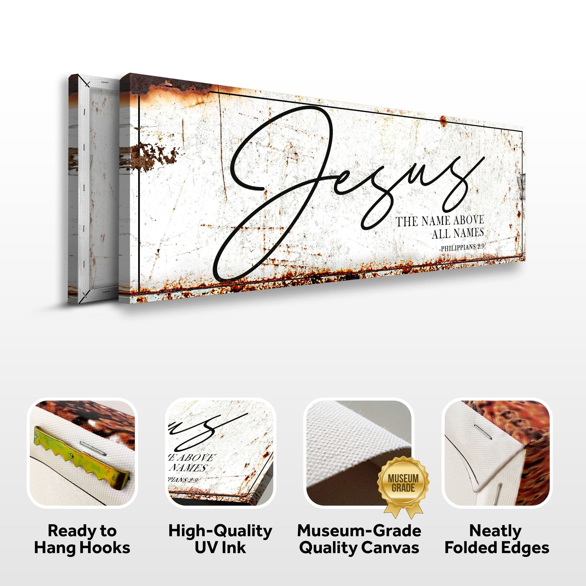 Jesus The Name Above All Names - Philippians 2:9 Faith Sign II