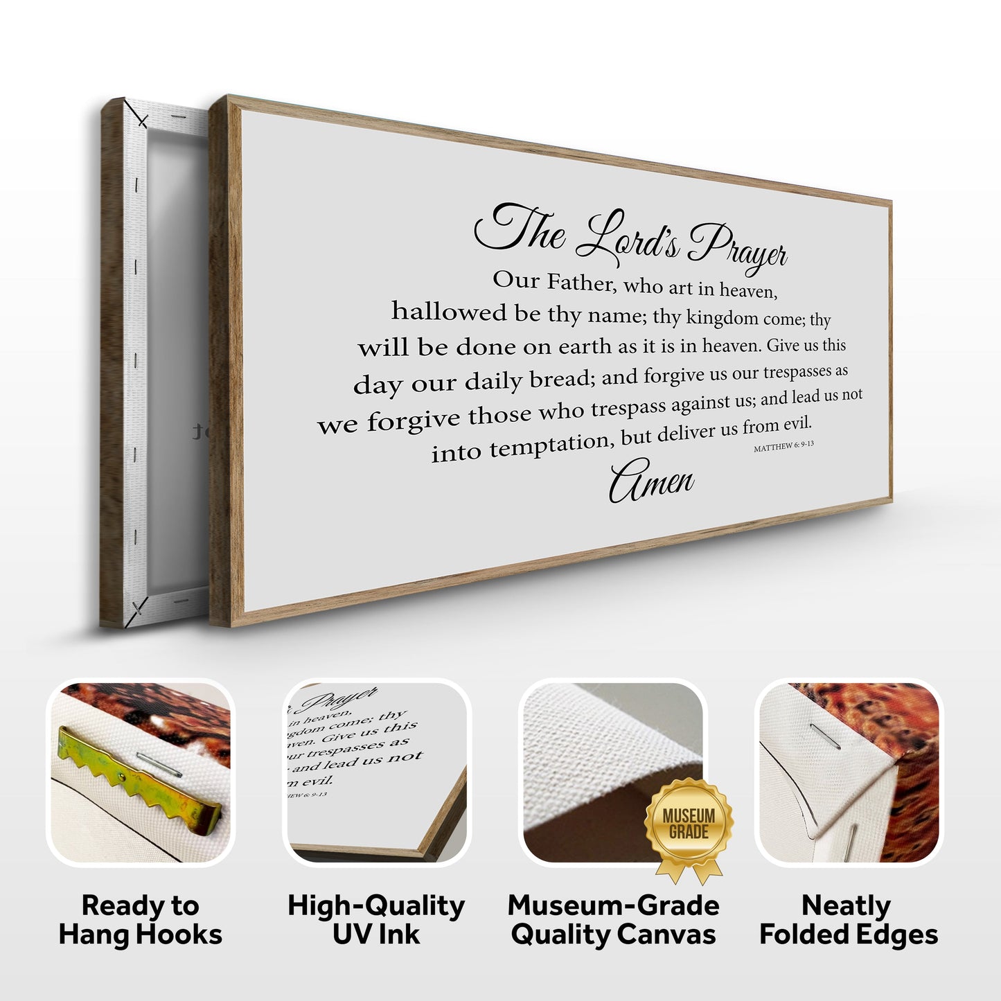 The Lord's Prayer Faith Sign