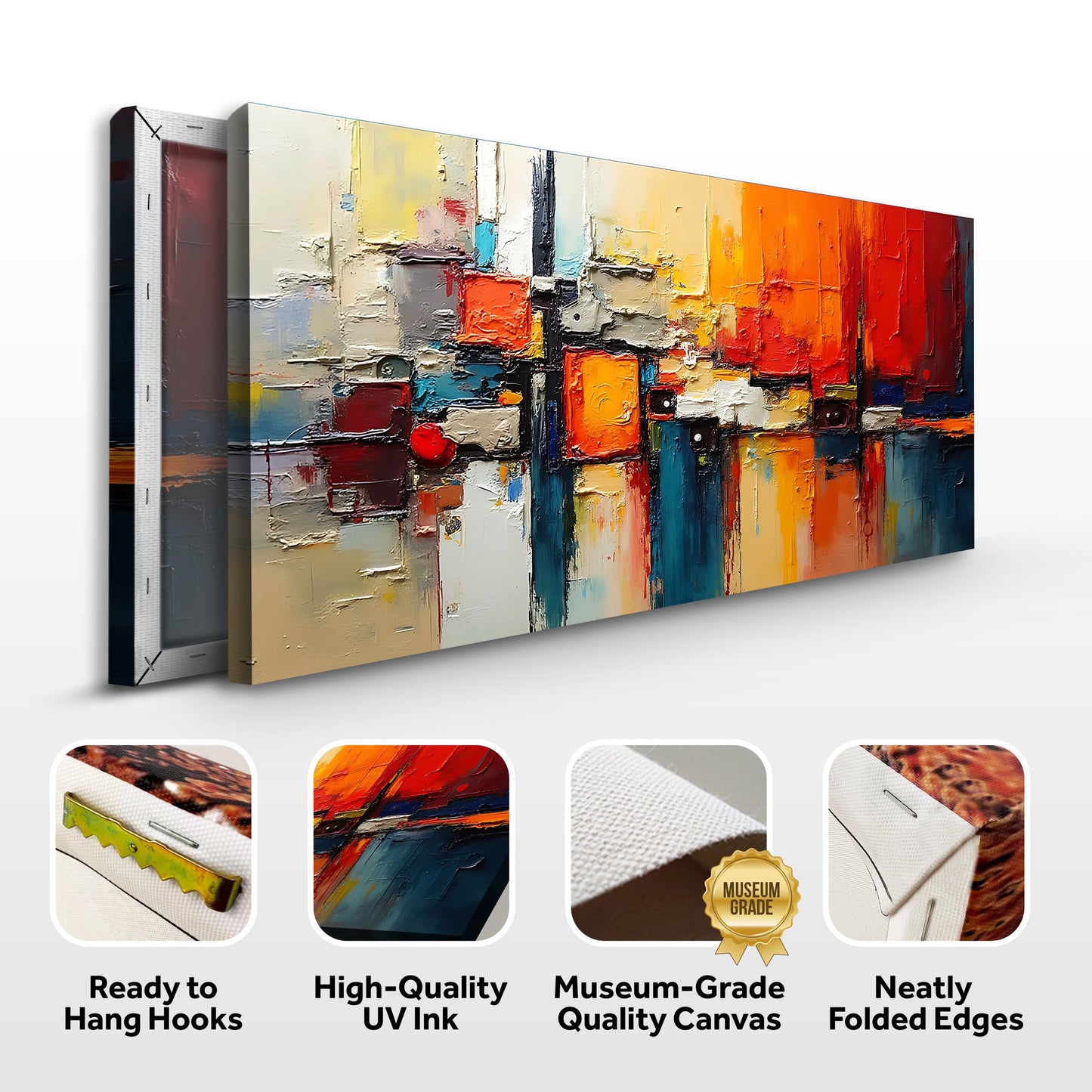 Colorful Abstract Wall Art II