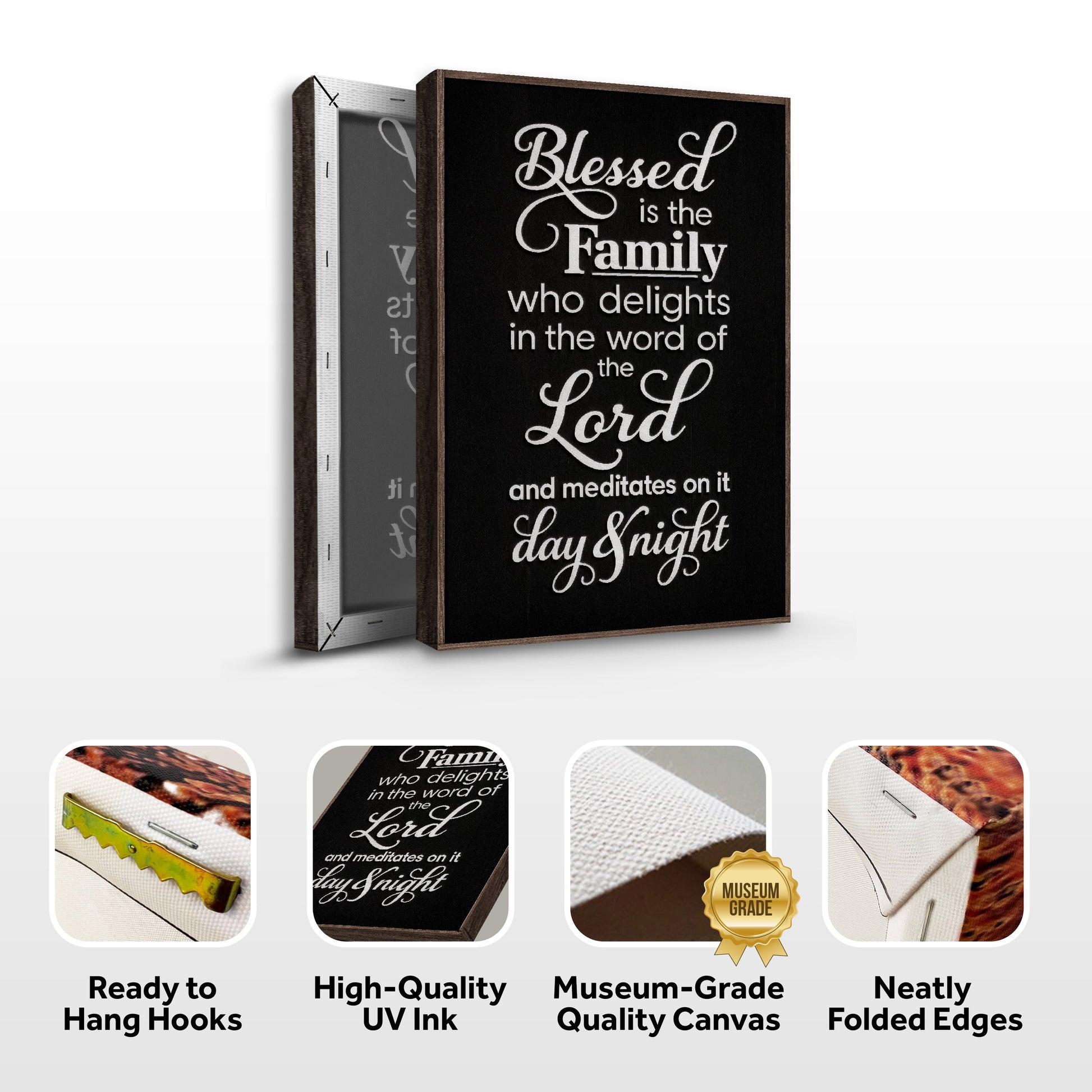 Blessed Is The Family Faith Sign II